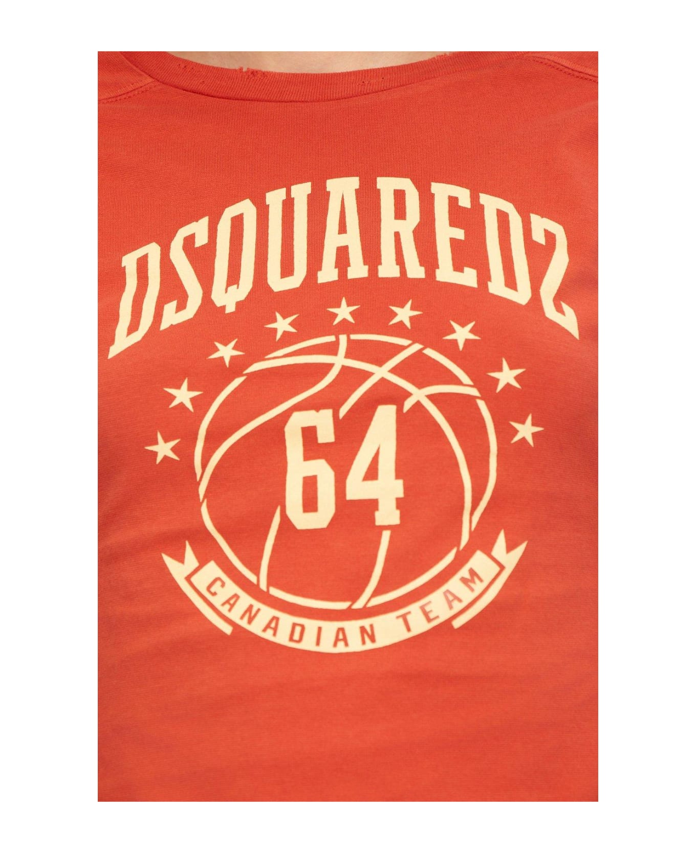 Dsquared2 Logo Printed Long-sleeved T-shirt