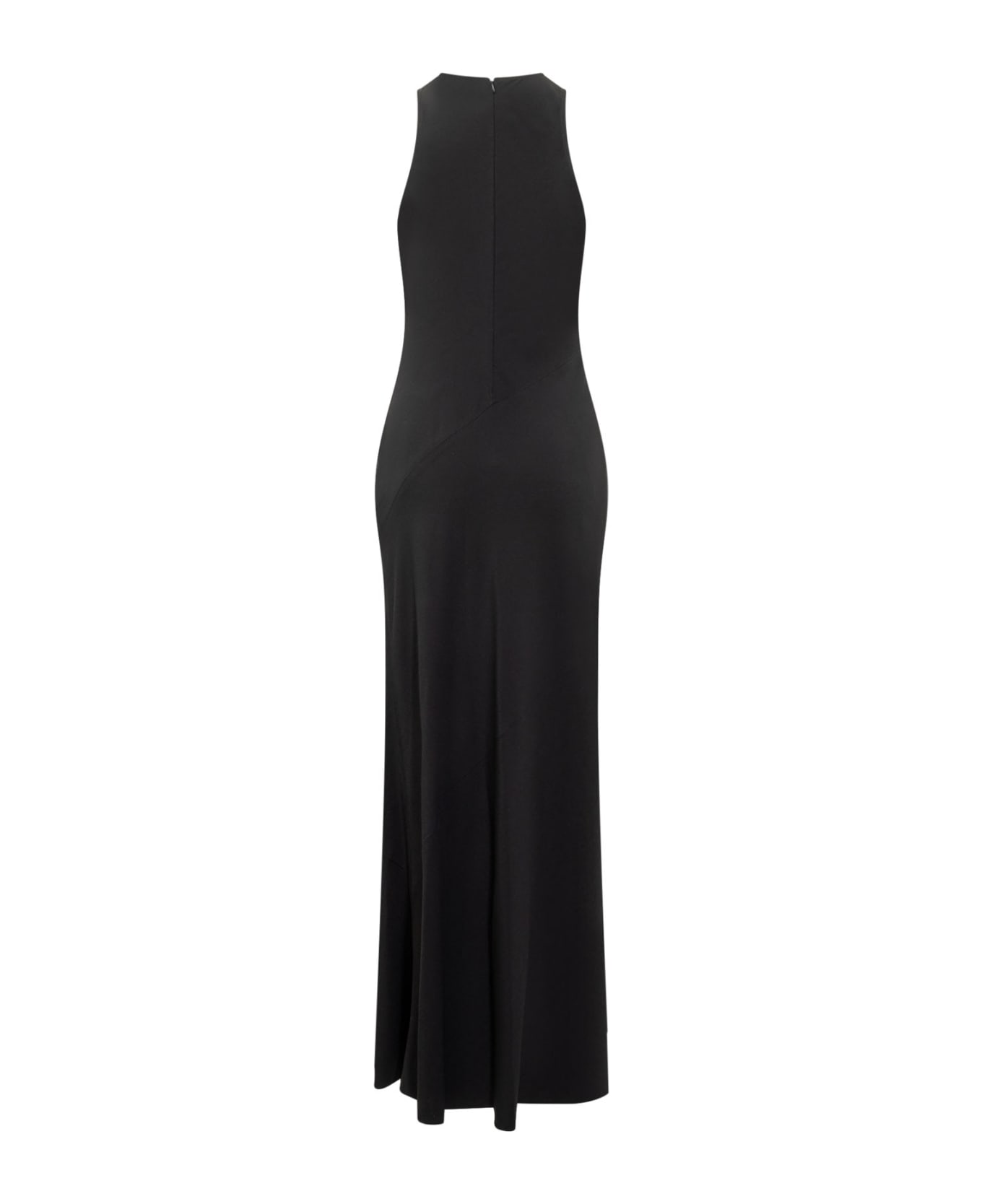 Ami Alexandre Mattiussi Dress Cut In Biais - BLACK ワンピース＆ドレス
