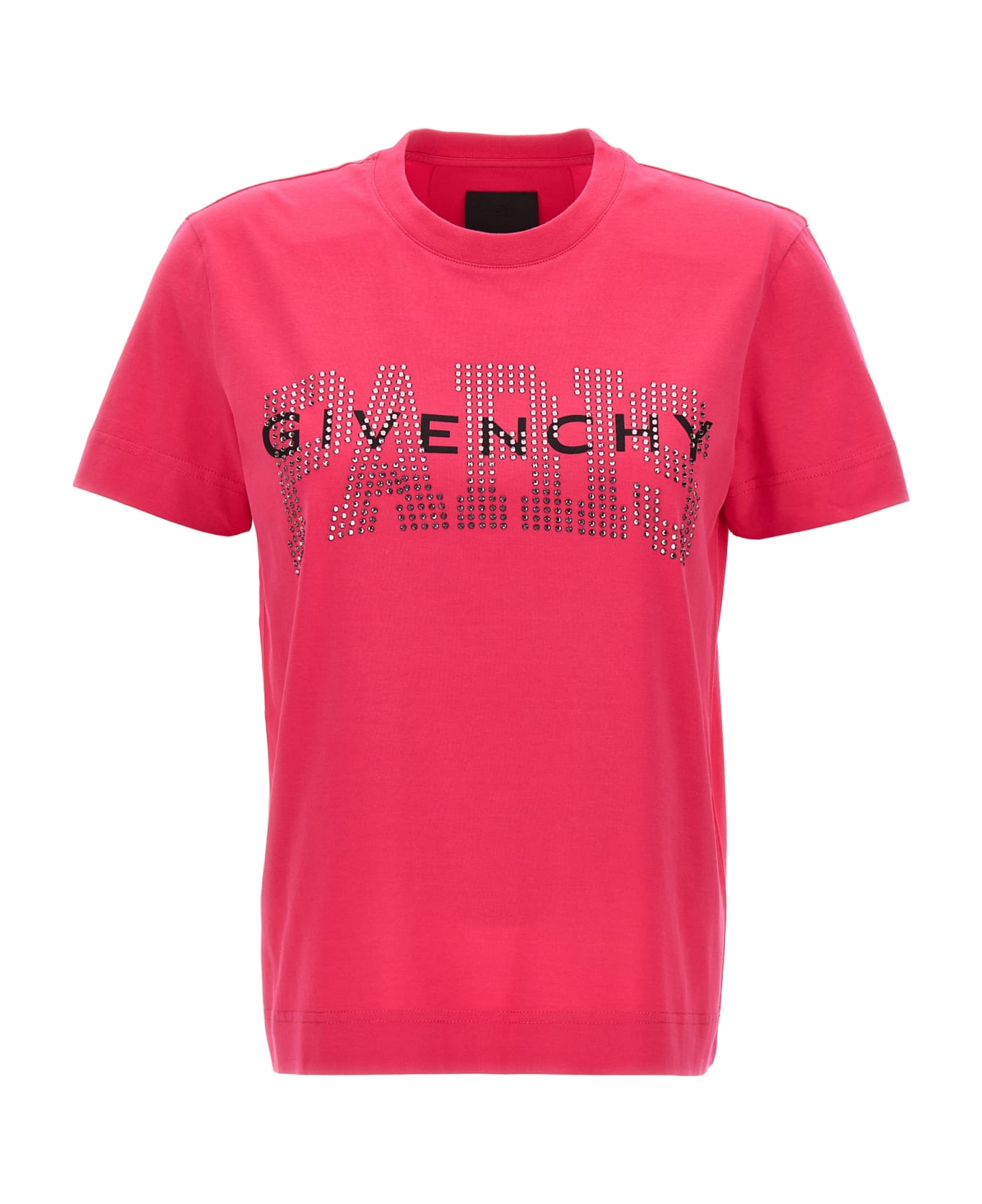 Givenchy Logo T-shirt - Fuchsia