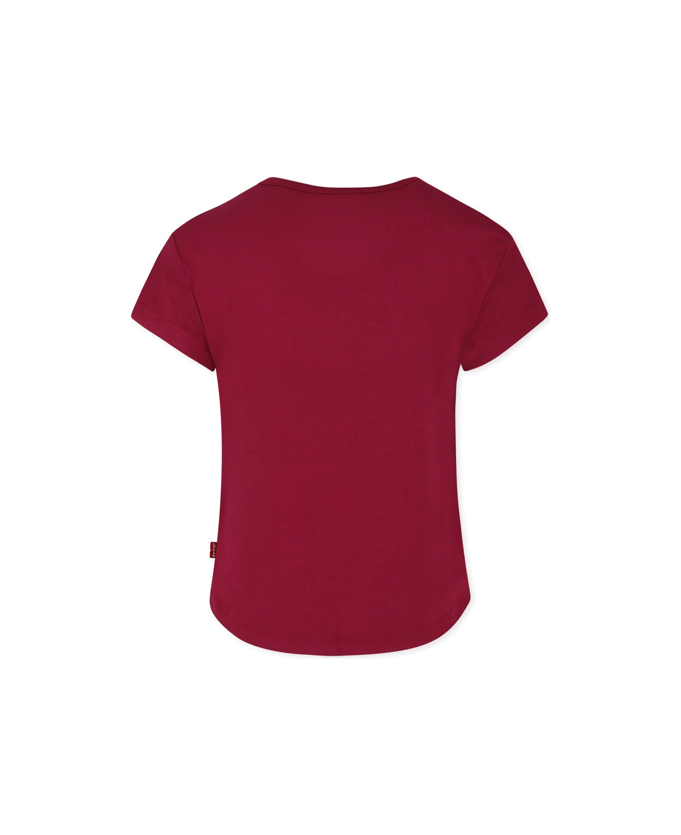 Levi
s Bordeaux T-shirt For Girl With Logo - Bordeaux