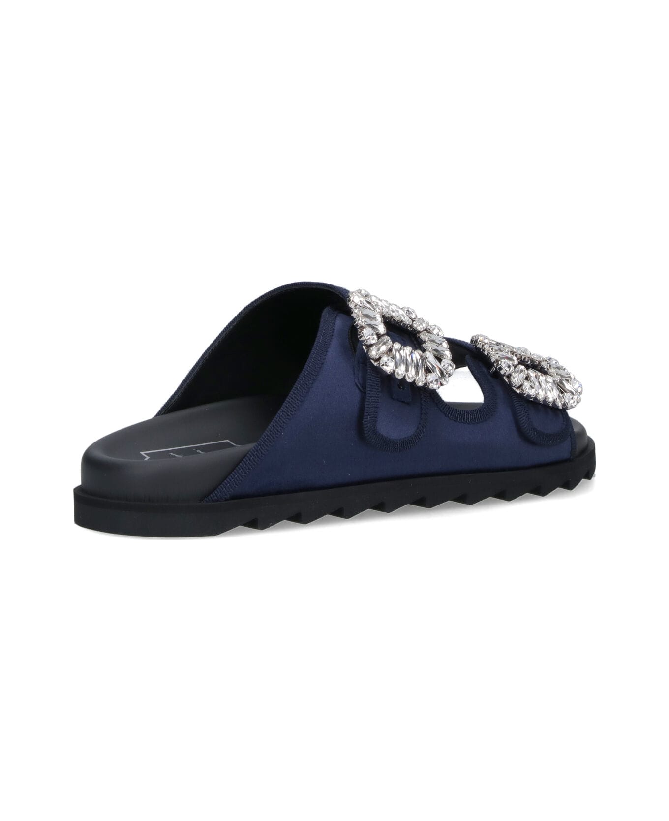 Roger Vivier "slidy Viv" Sandals - Blue