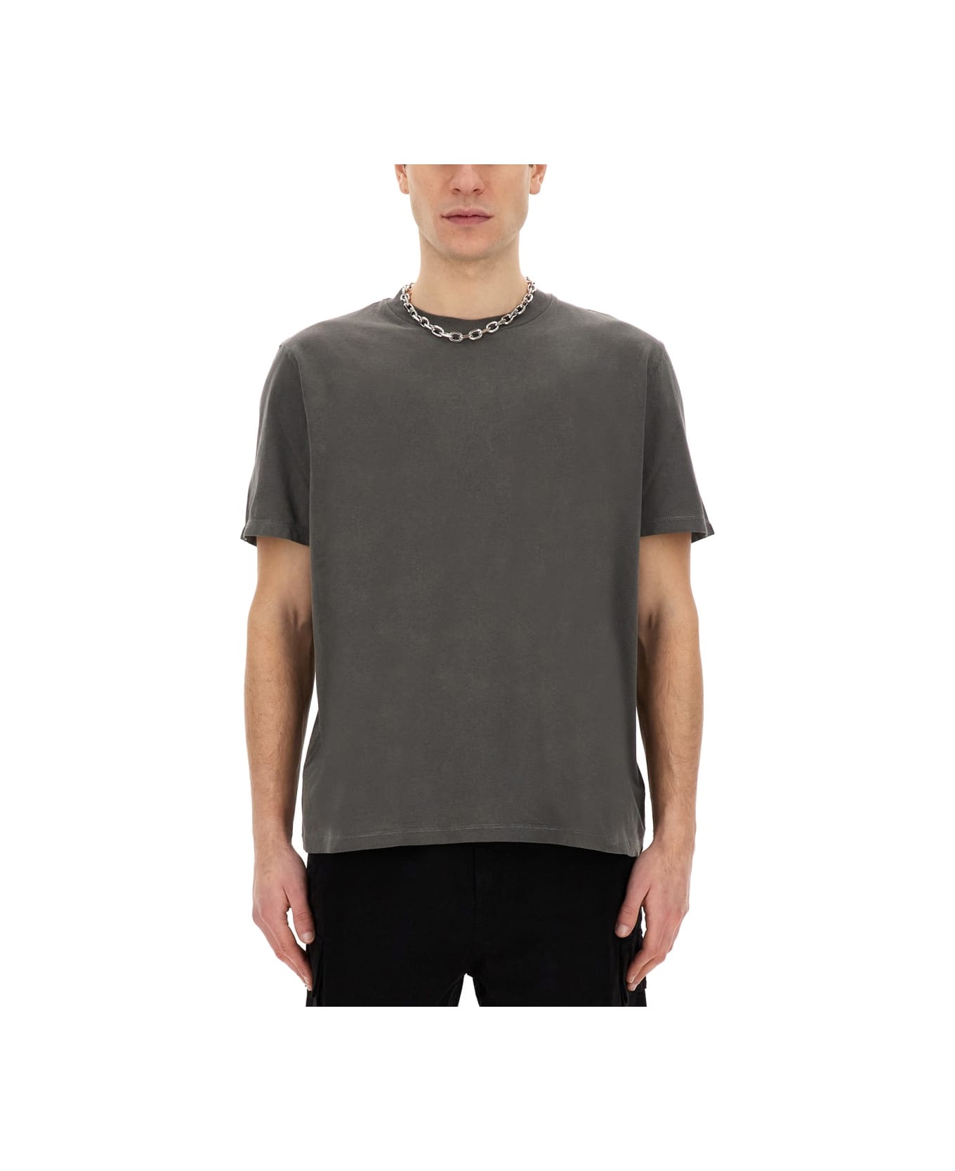Our Legacy Cotton T-shirt - CHARCOAL