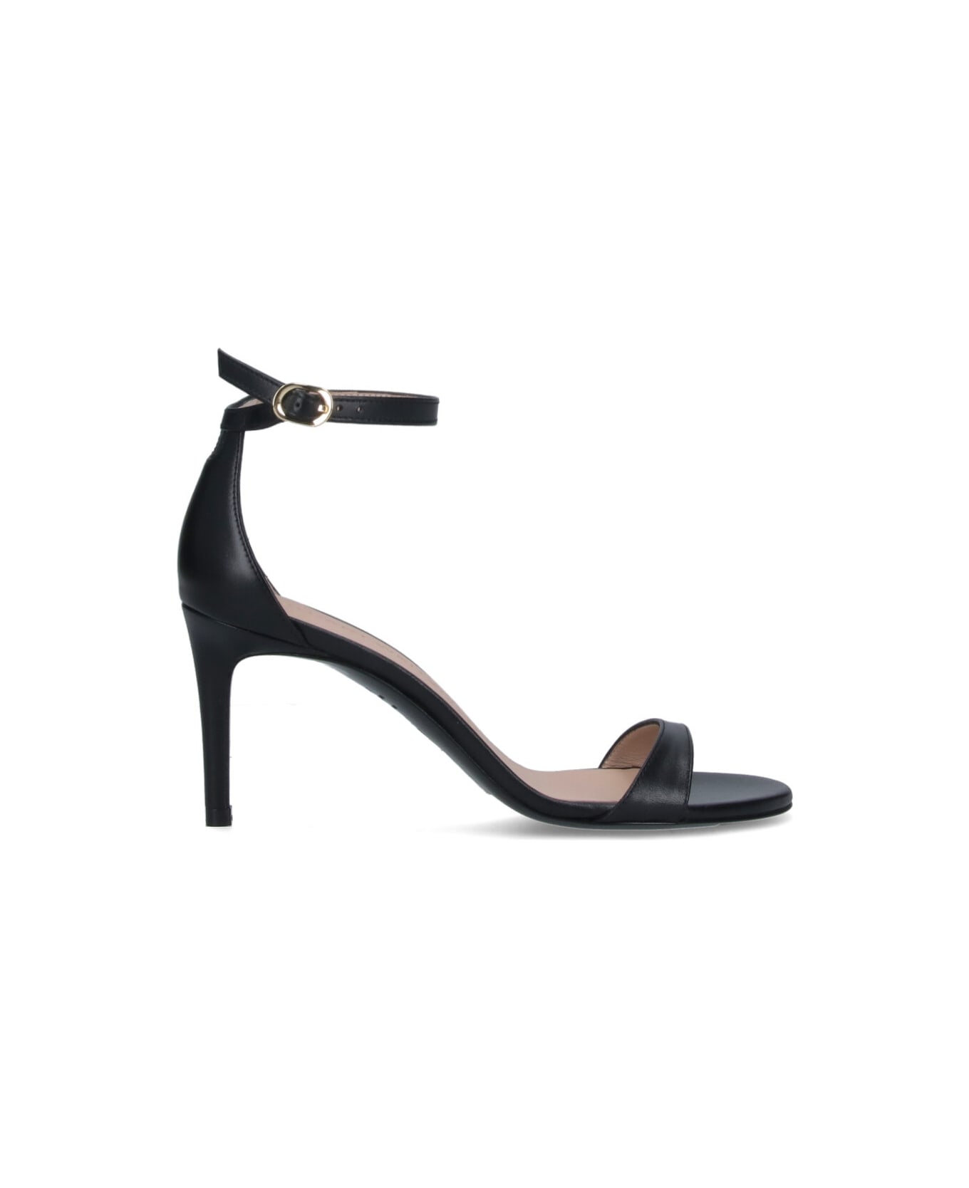 Stuart Weitzman Sandals "nudist Ii 75" - Black  