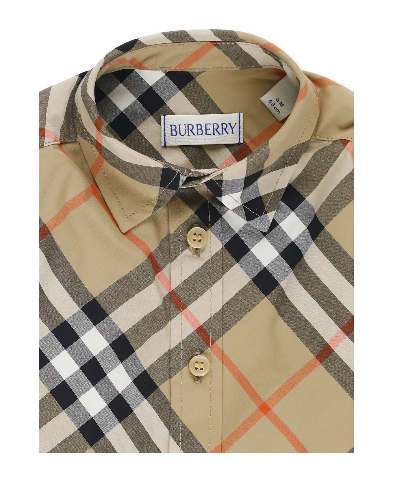 Burberry Camicia Check - Beige