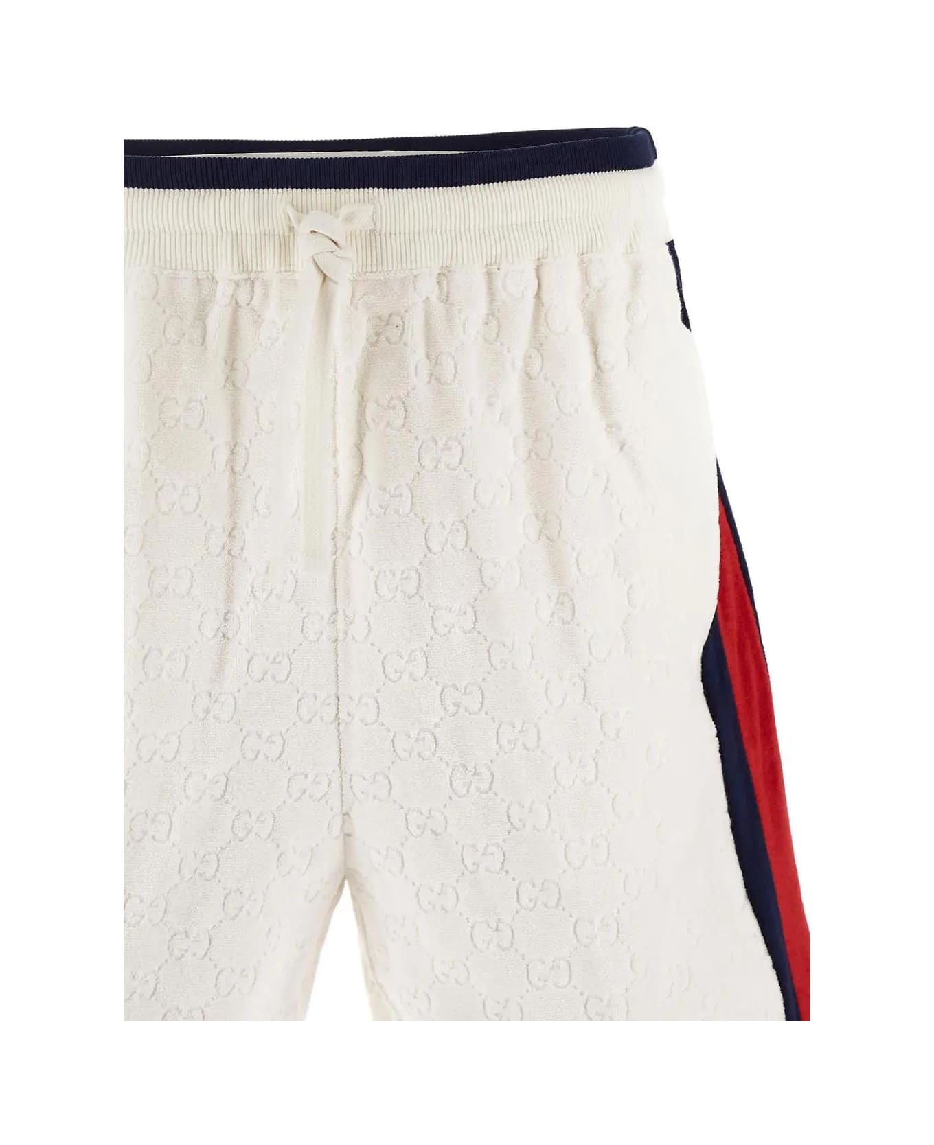 Gucci Logoed Shorts - IVORYMULTICOLOR