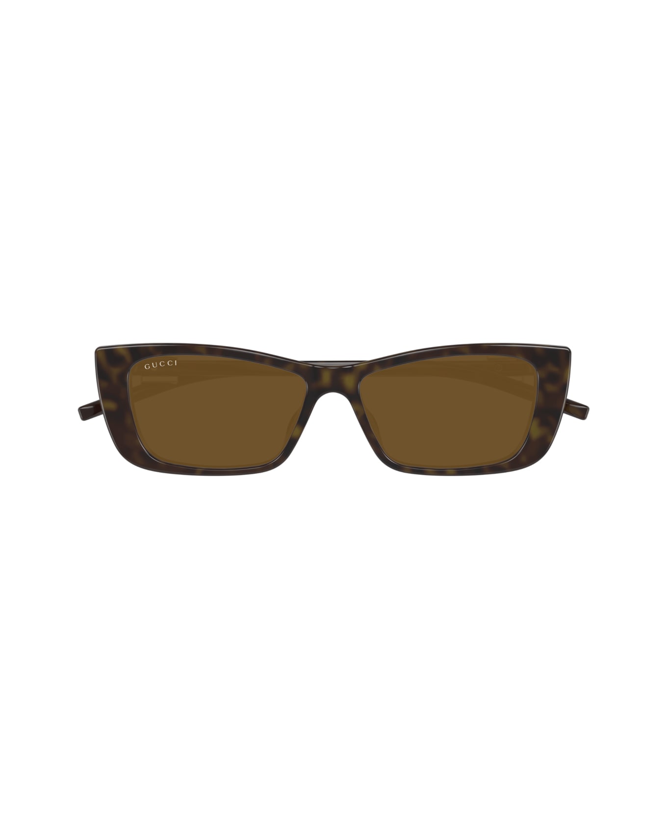 Gucci Eyewear Gucci Gg1681s Linea Gg Logo 004 Havana Brown Sunglasses - Marrone