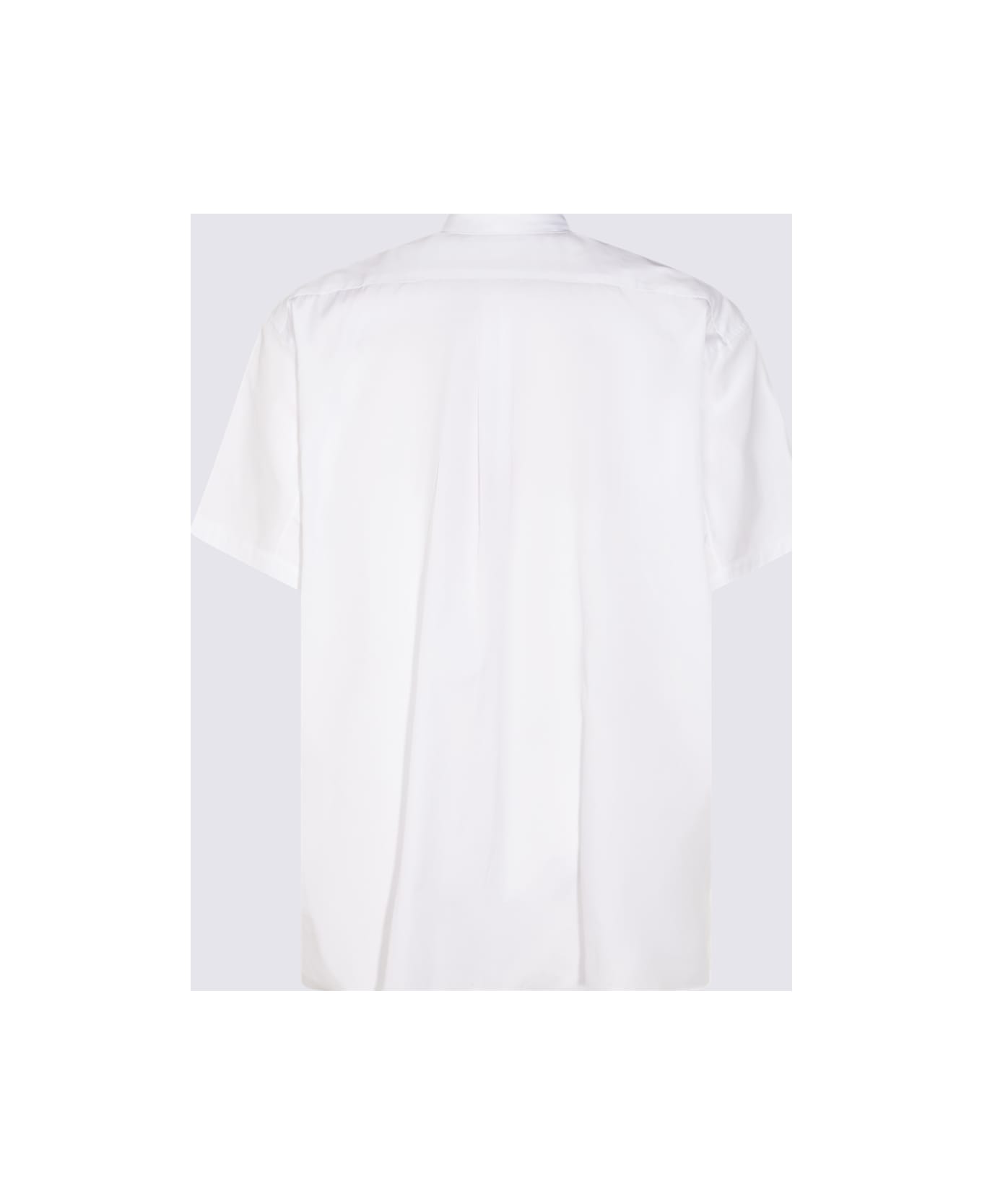 Comme des Garçons White Cotton Shirt - White