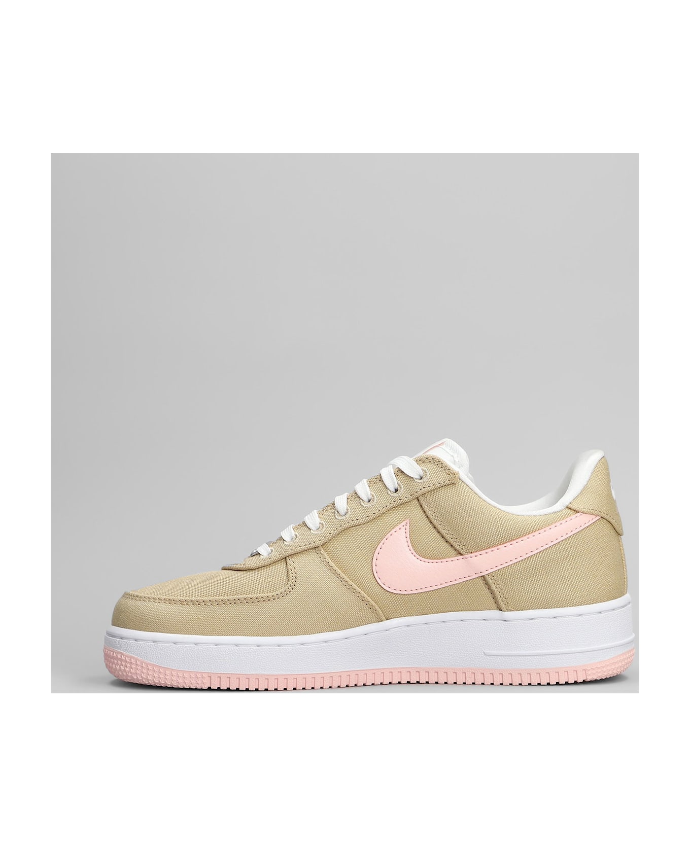 Nike Air Force 1 Retro Ll Sneakers In Beige Canvas - beige