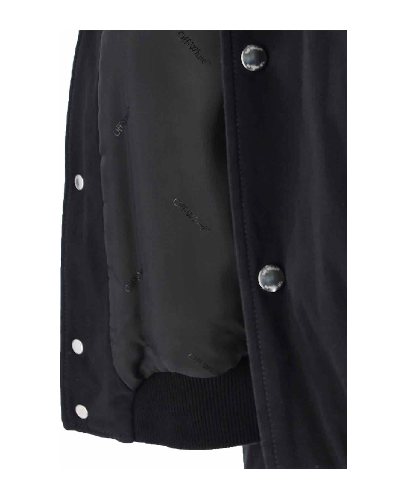 Off-White 
souvenir
 Bomber Jacket - BLACK-WHITE