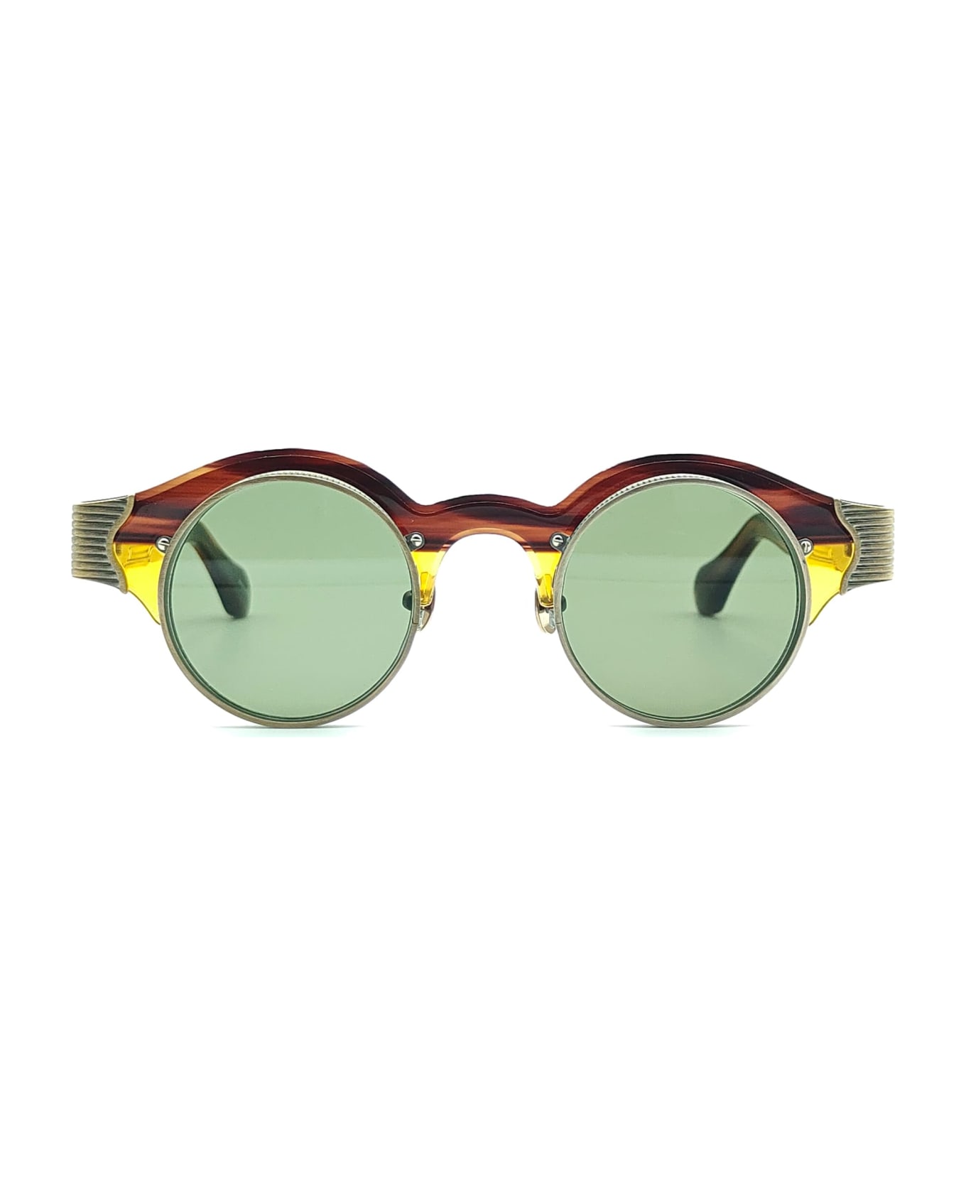 Matsuda 10605h - Antique Gold Sunglasses - Gold