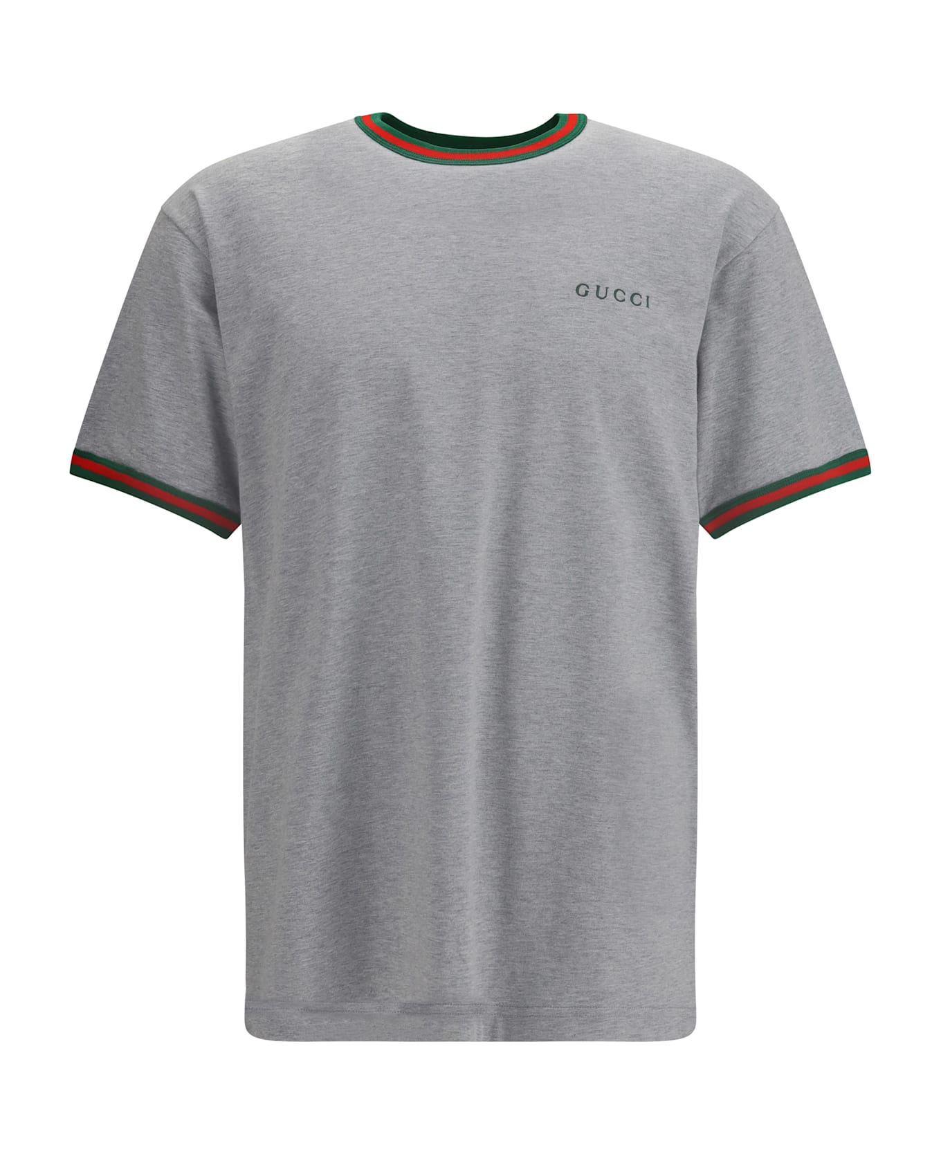Gucci Cotton T-shirt With Embroidered Logo