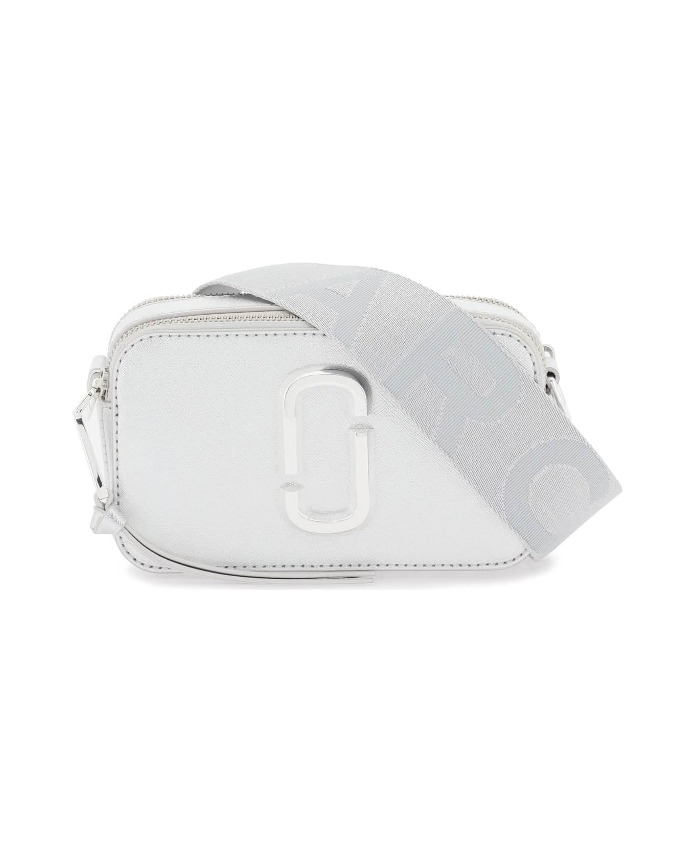 Marc Jacobs The Snapshot Leather Camera Bag - Silver