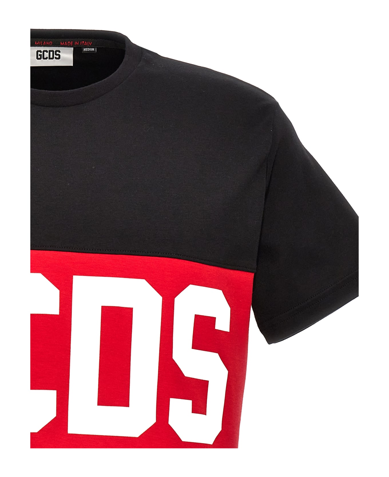 GCDS 'logo Band' T-shirt - Black  