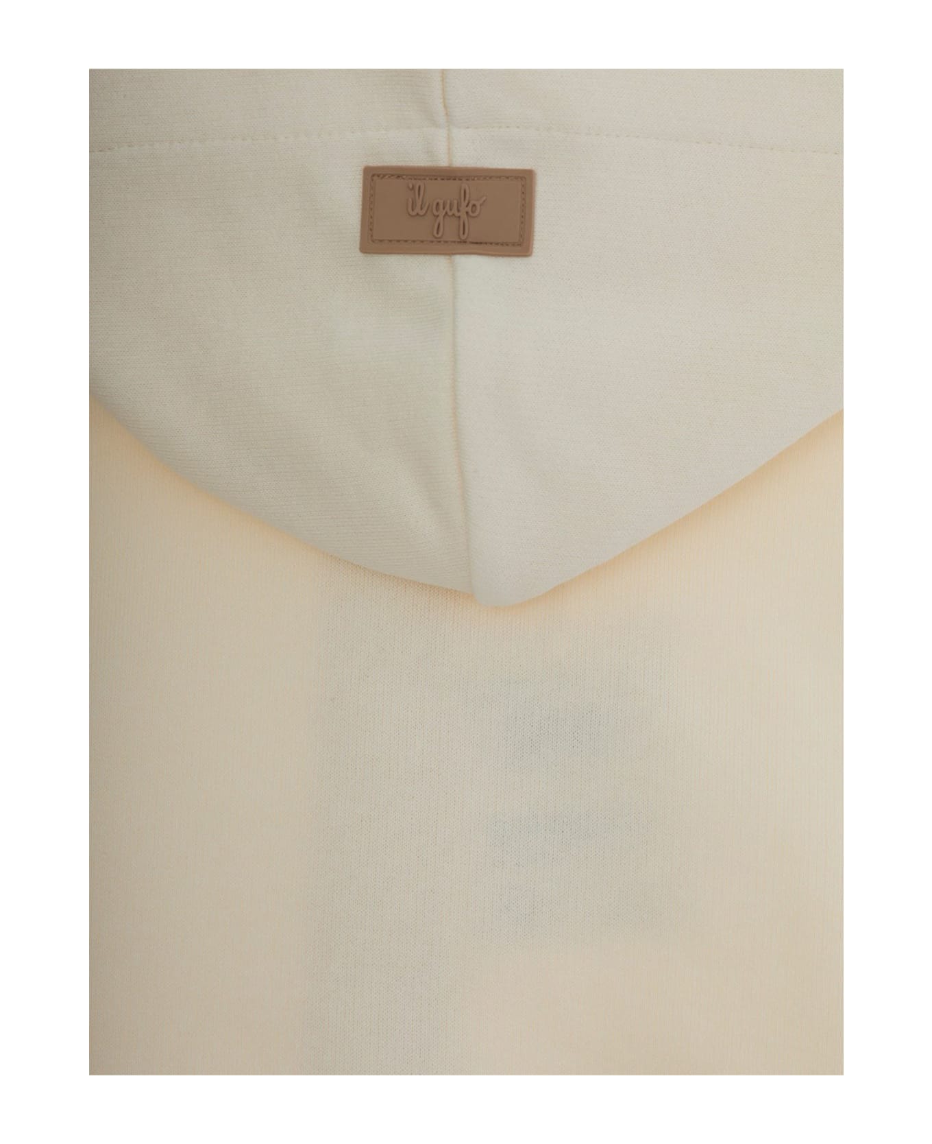 Il Gufo Cotton Hoodie - Beige
