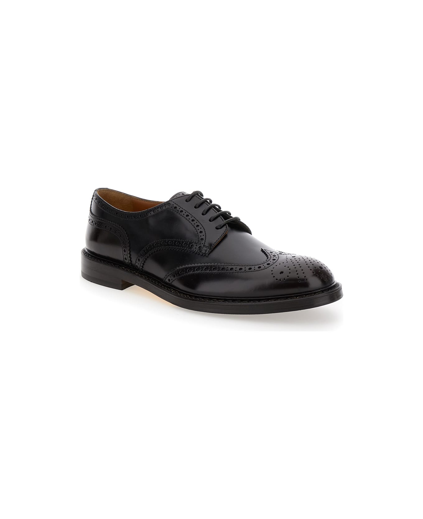 Doucal's Derby Shoes With Embellishments - Brown