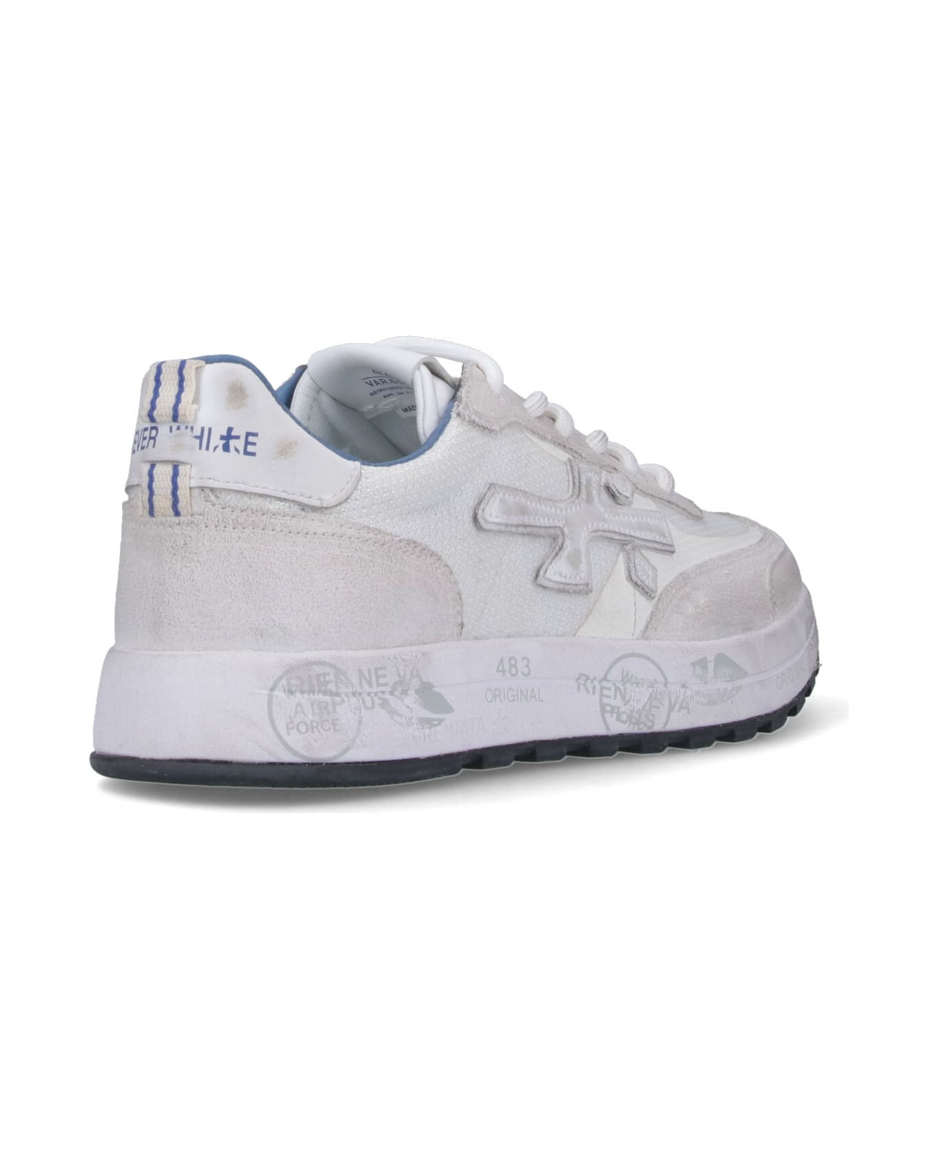 Premiata 'nous' Sneakers - White