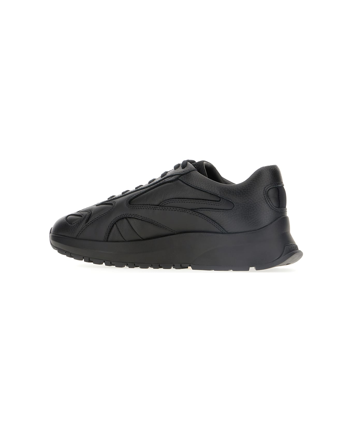 Bally Black Leather Sneakers - U901