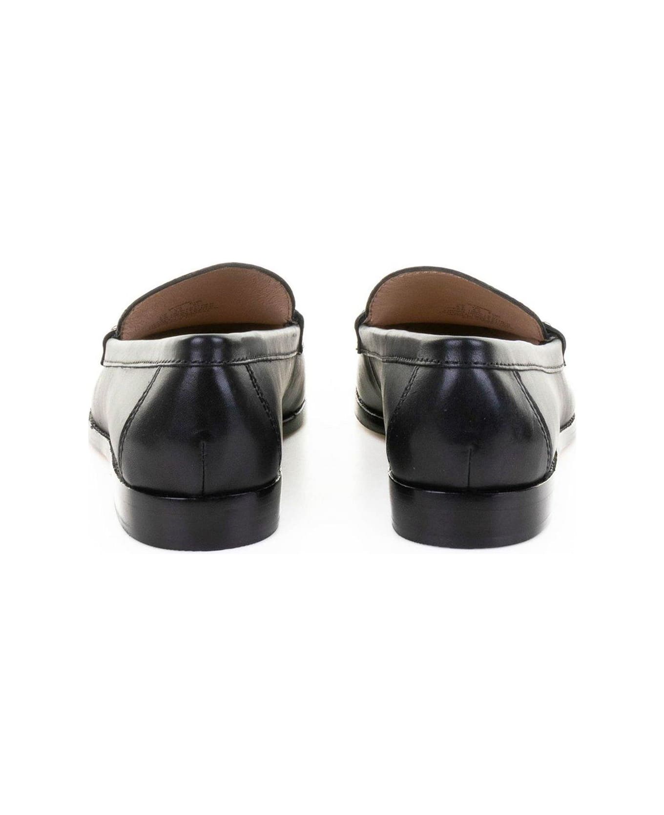 Ralph Lauren Wynnie Slip-on Flats Loafers - Black