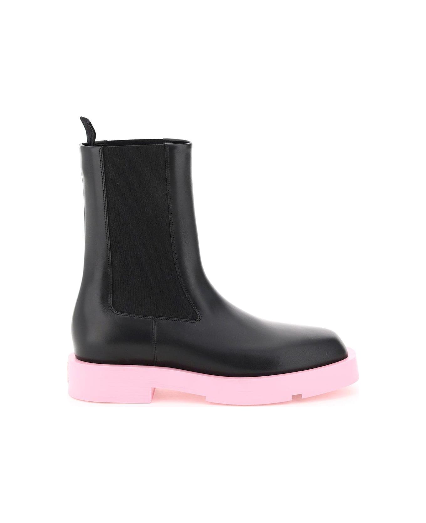 Givenchy Slip-on Squared Ankle Boots - BLACK