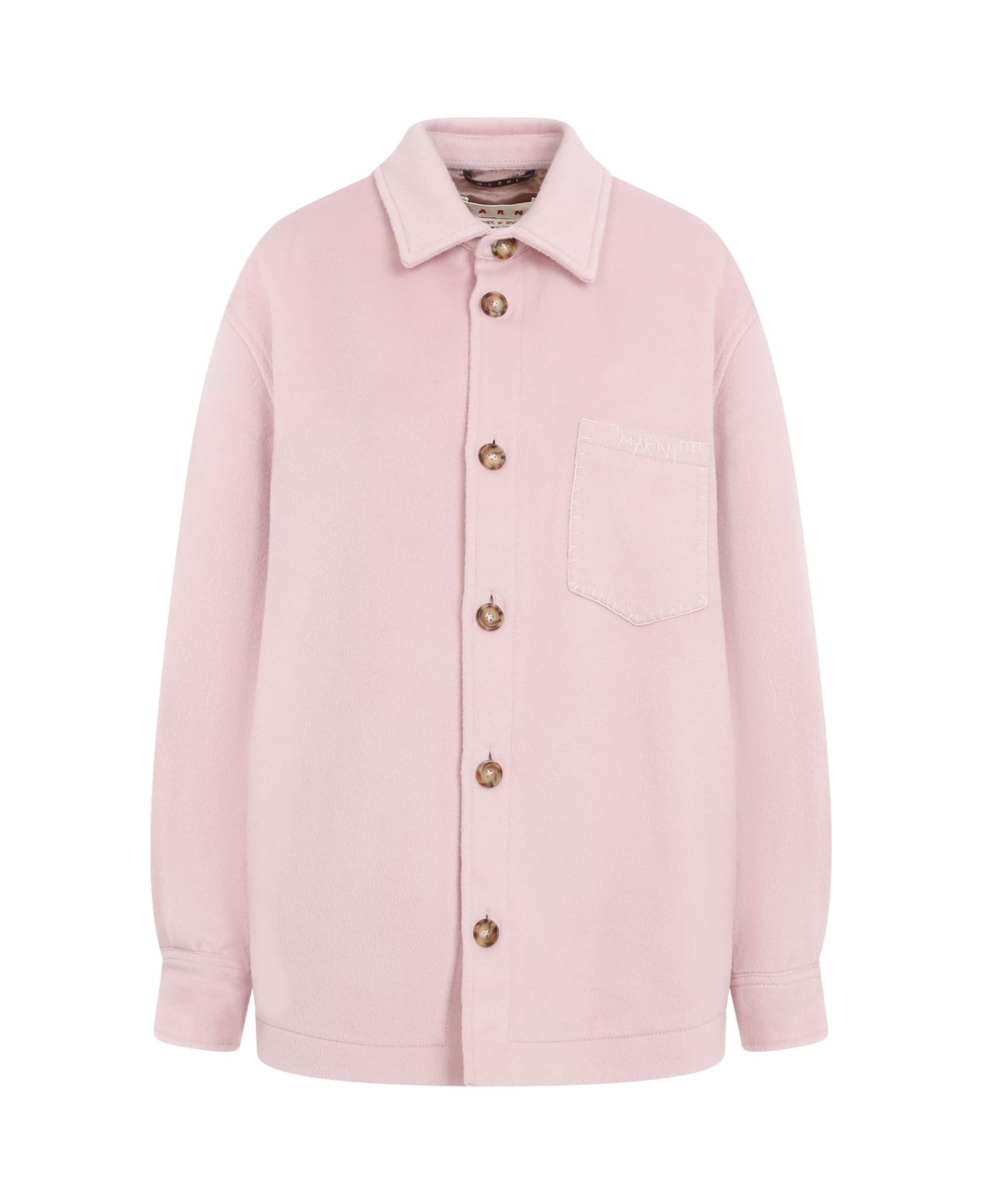 Marni Rose Wool Coat - Antique Rose