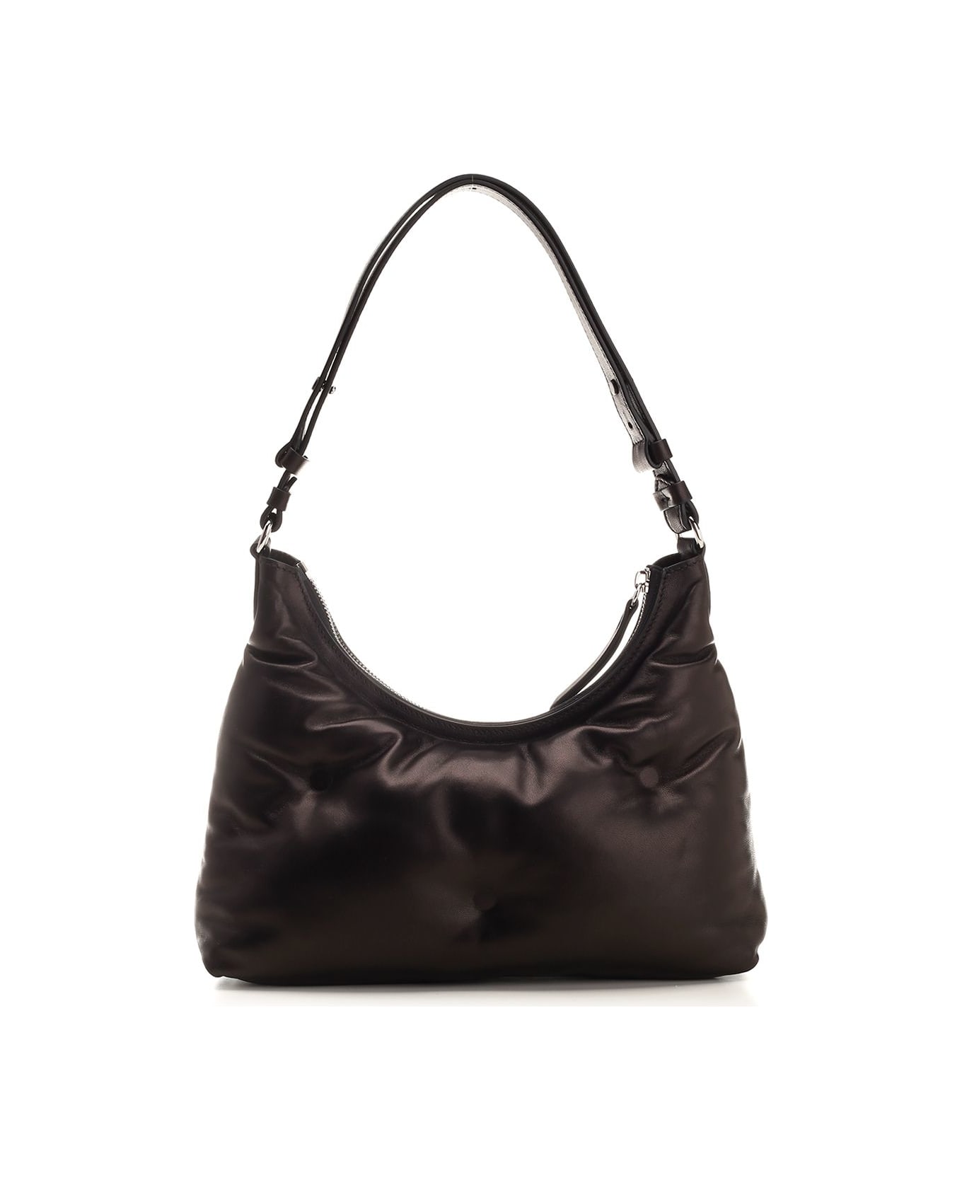 Maison Margiela "glam Slam" Small Hobo Bag - Black