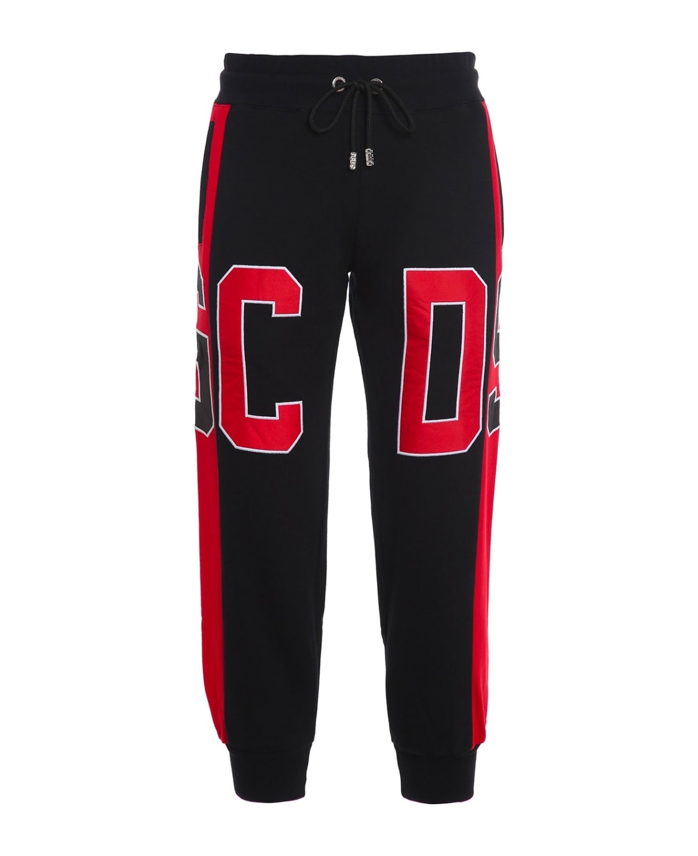 GCDS Cotton Jogging Pants - Black