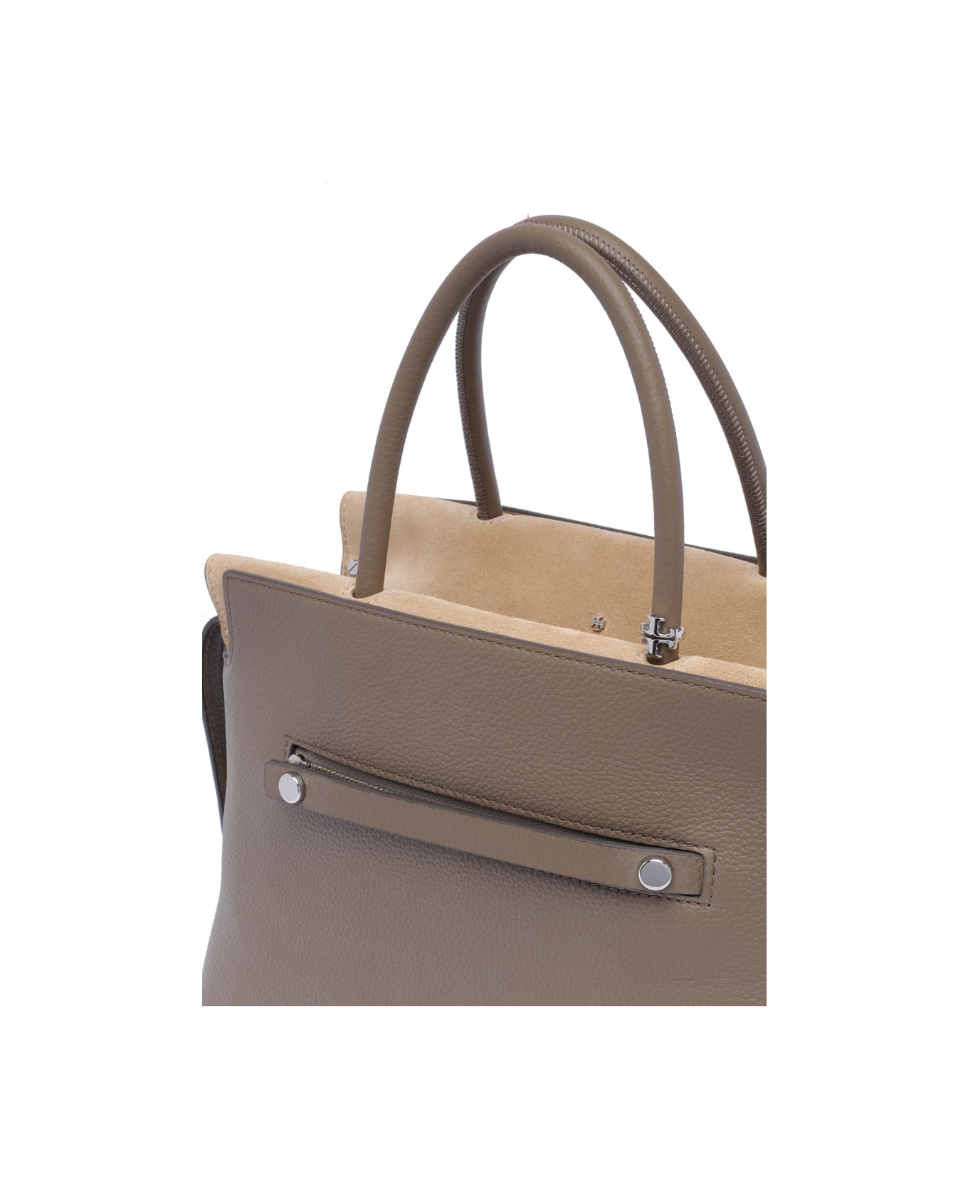 Tory Burch Mercer Tote Bag - WILD MUSHROOM