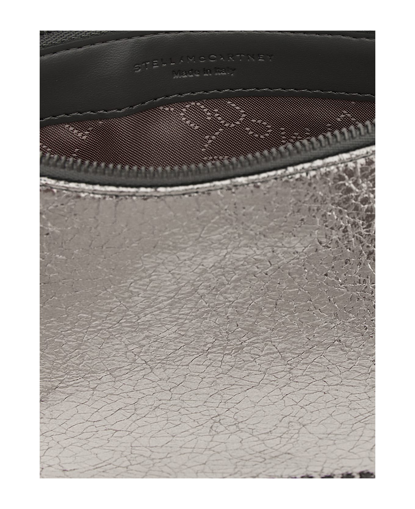 Stella McCartney 
falabella
 Metallic Clutch - Silver