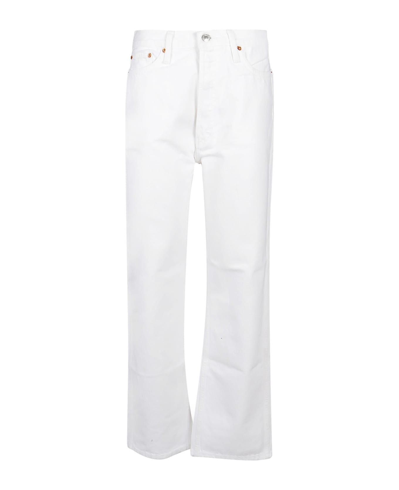 RE/DONE 90s High Rise Loose Jeans - White