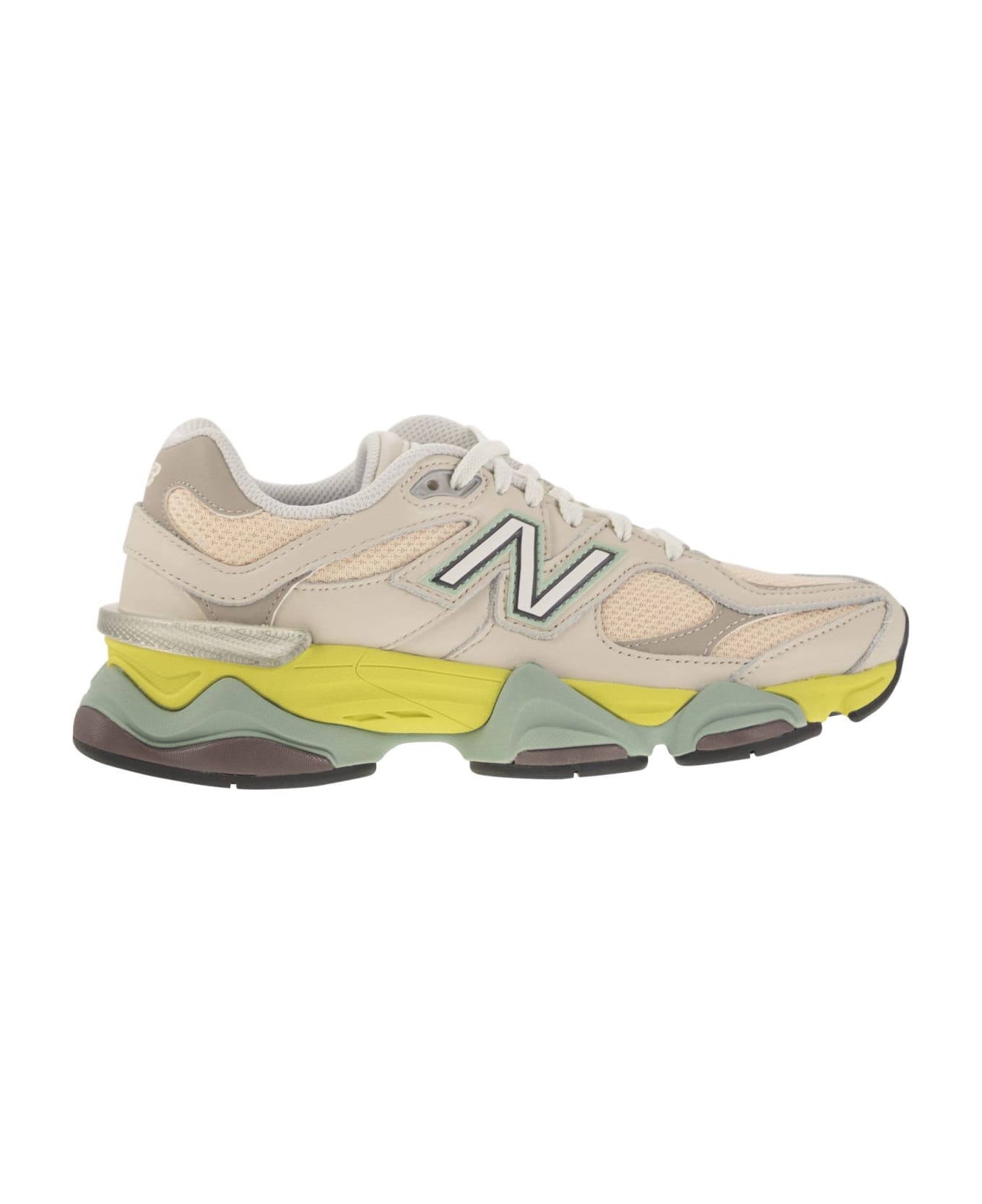 New Balance 9060 - Sneakers - Grey/yellow