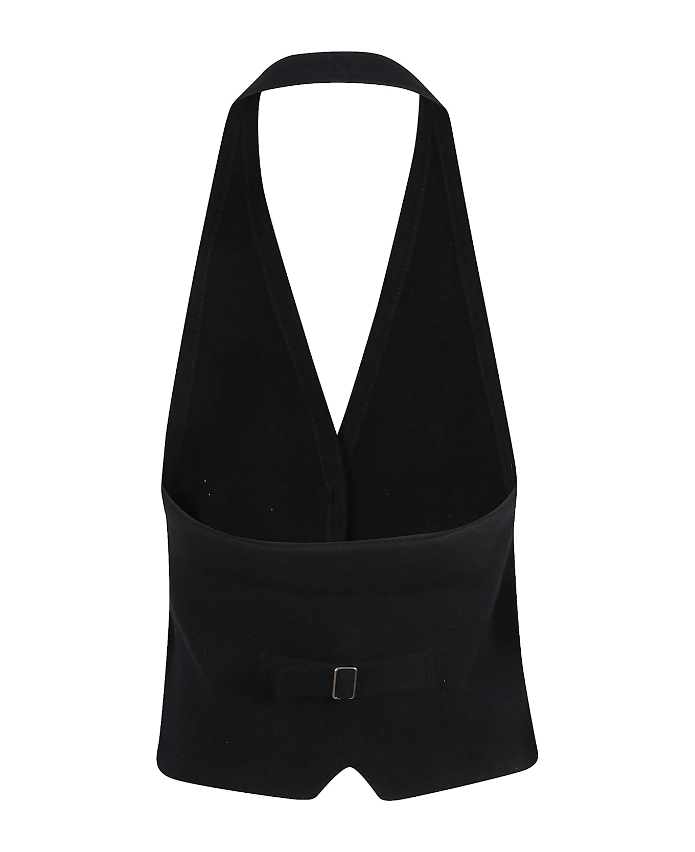 Guest in Residence Tailore Halter Vest - Black
