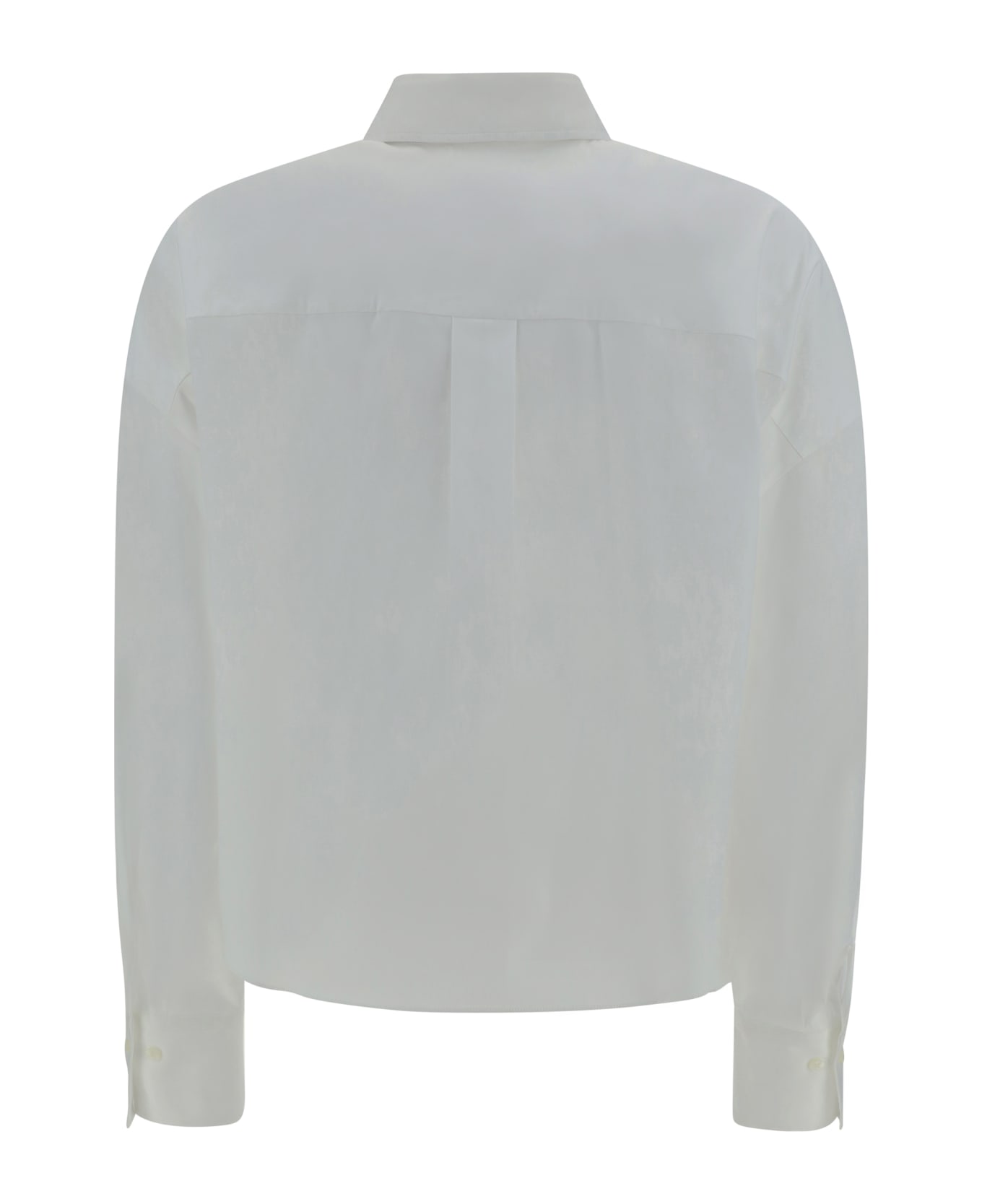 Brunello Cucinelli Long-sleeved Button-up Shirt - Bianco シャツ