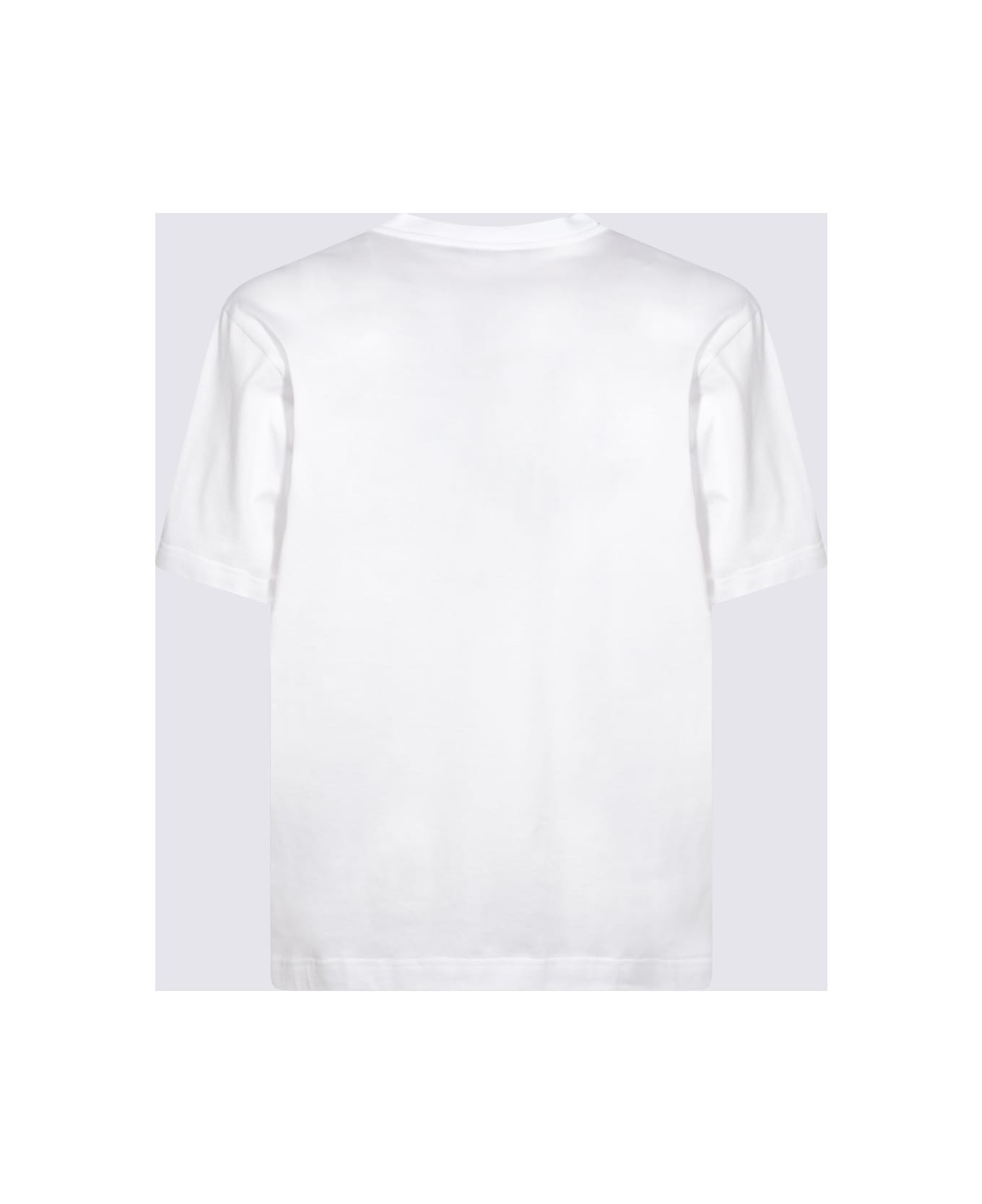 Dolce & Gabbana White Cotton T-shirt - OPTICAL WHITE