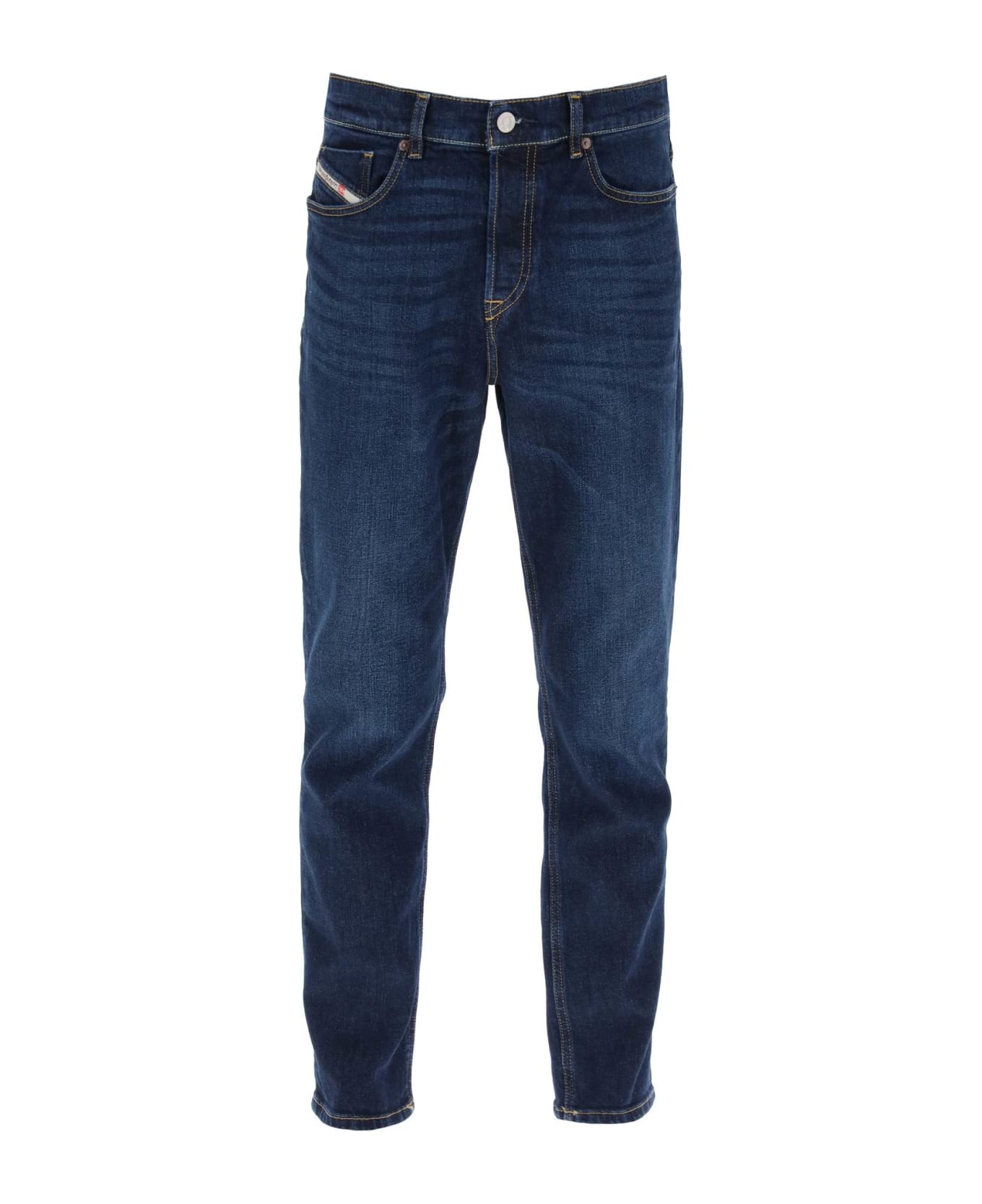Diesel 'd-fining' Jeans With Tapered Leg - Blu scuro デニム