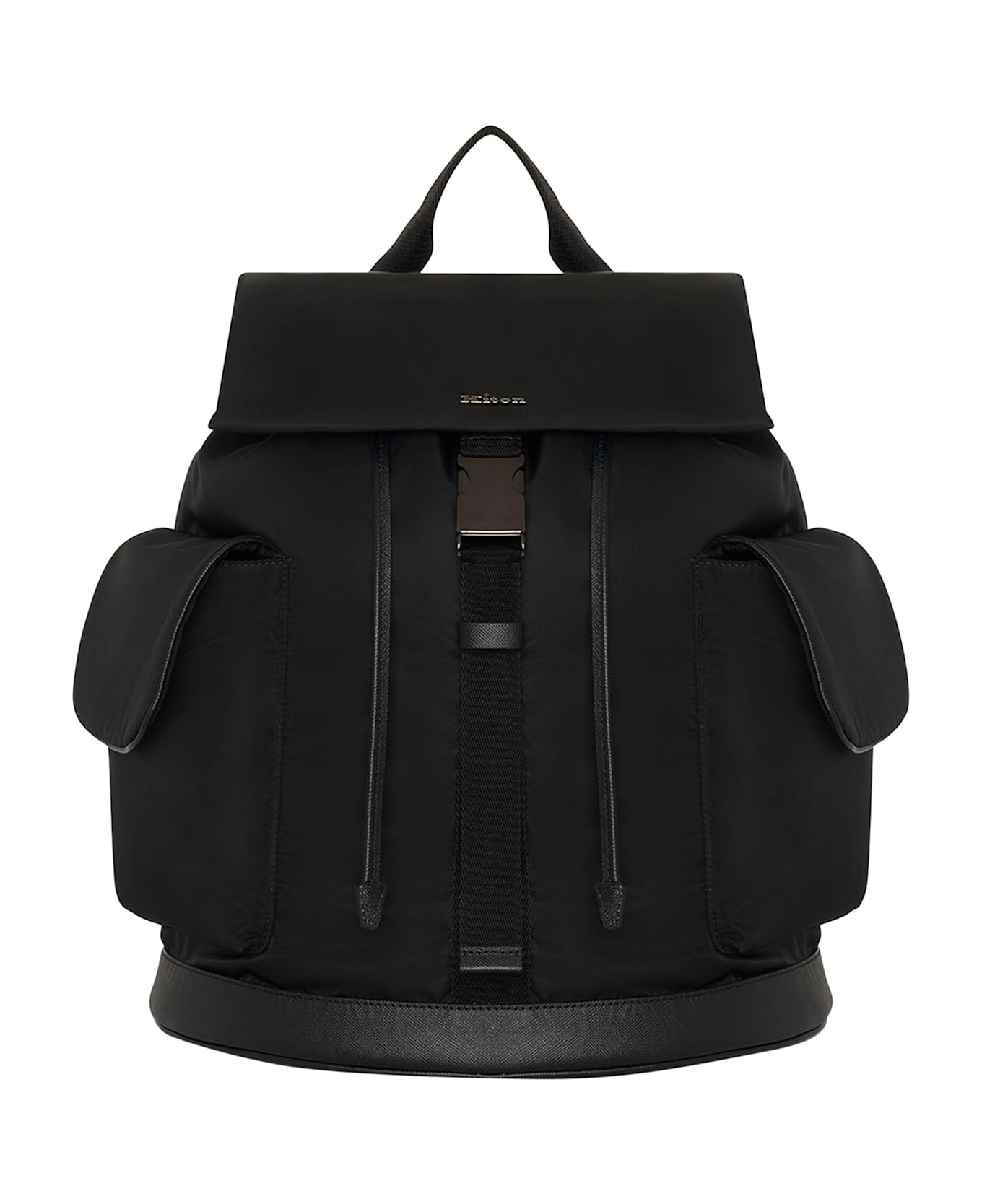 Kiton Backpack Polyamide/nylon - BLACK