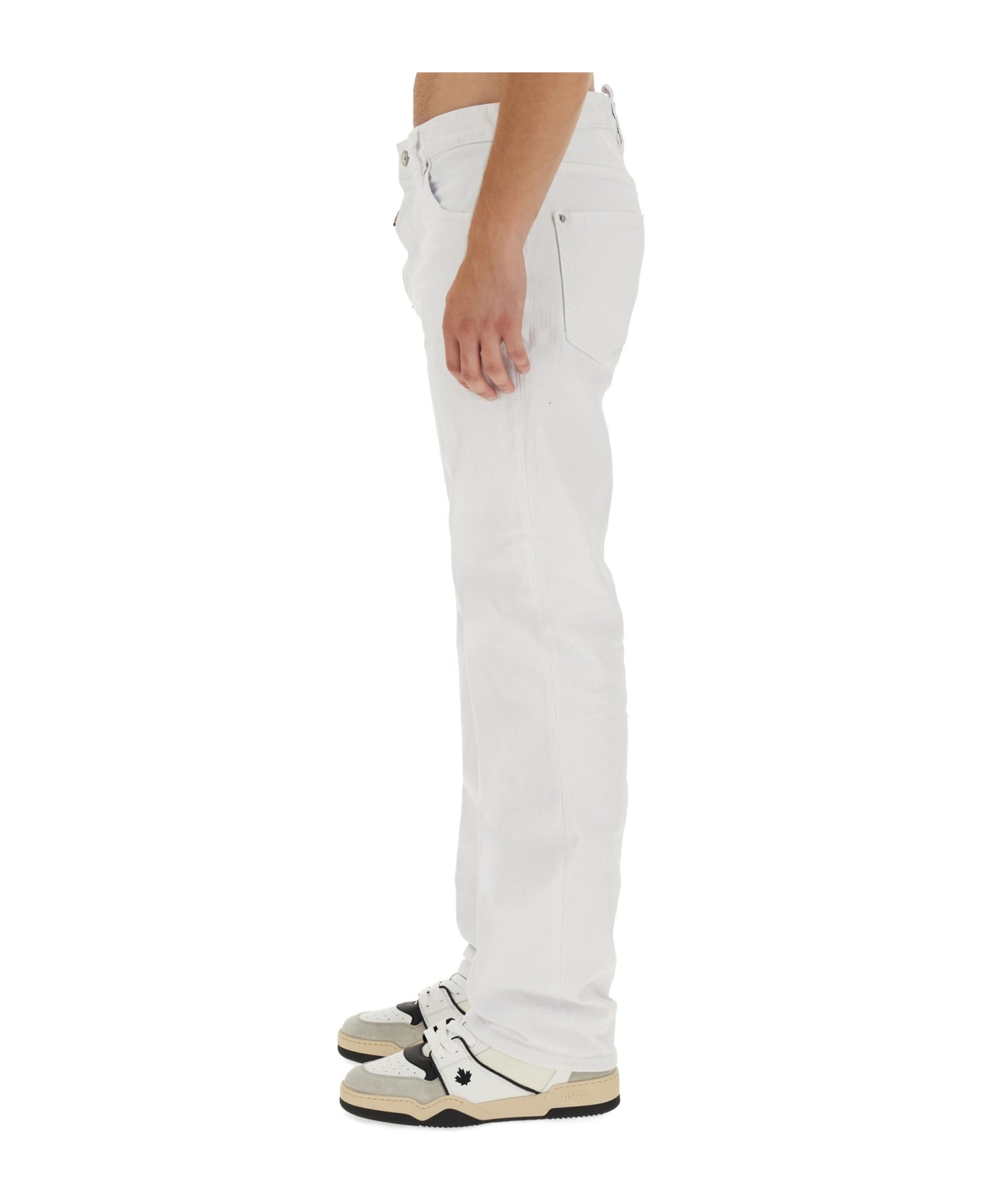 Dsquared2 642 Fit Jeans - BIANCO