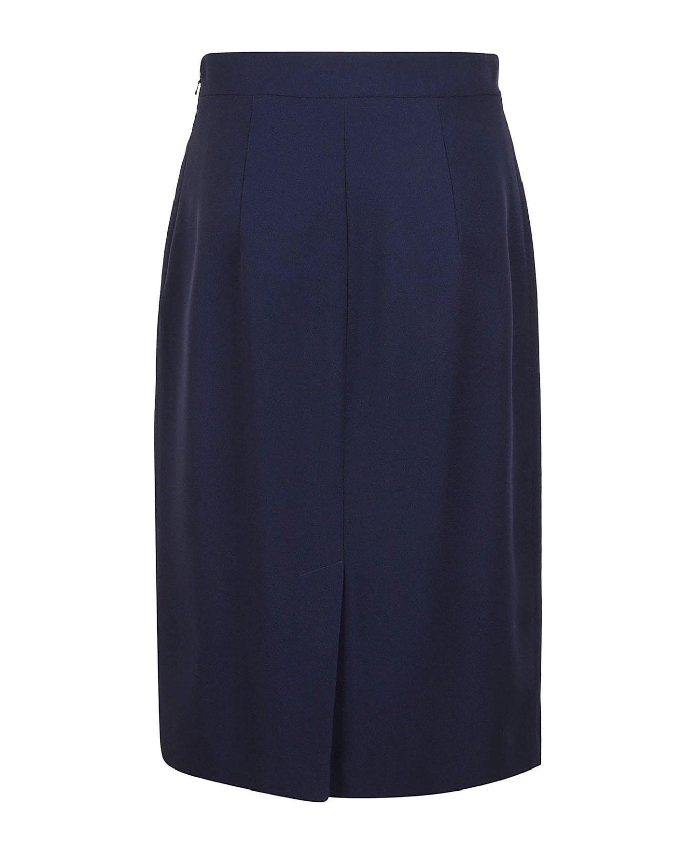 Alberta Ferretti Side-zip Skirt - Blu スカート