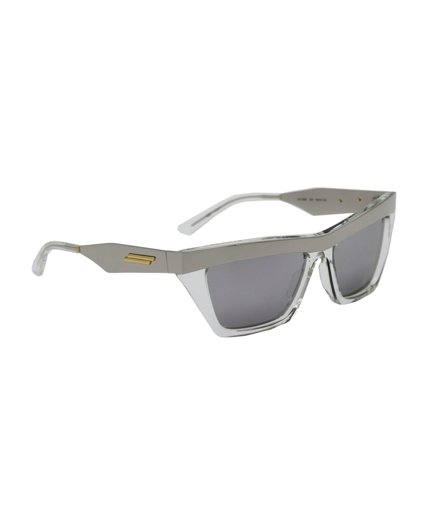 Bottega Veneta Eyewear Squared Sunglasses - grey