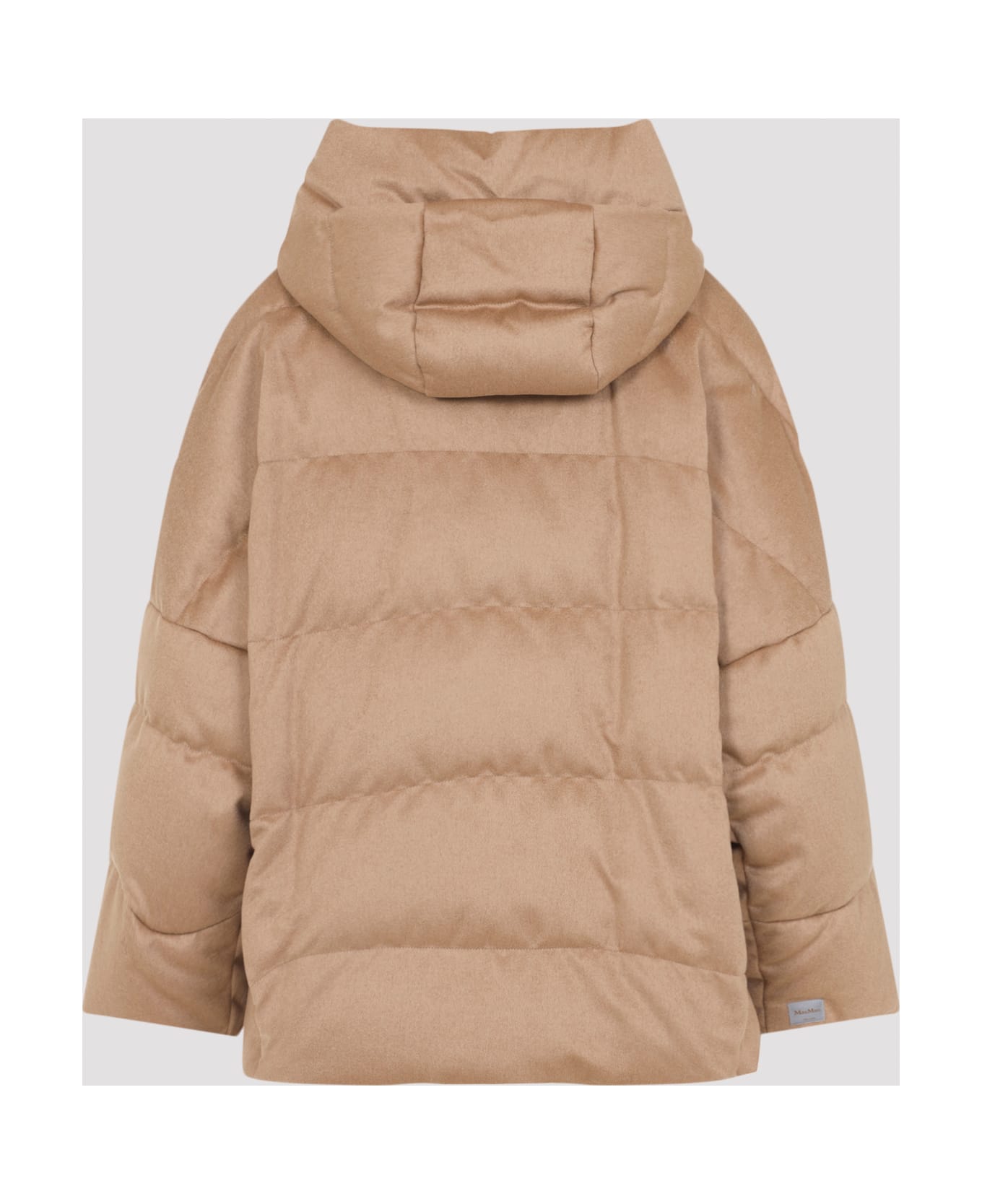 Max Mara The Cube Desiderio Camel Padded Jacket - Cammello