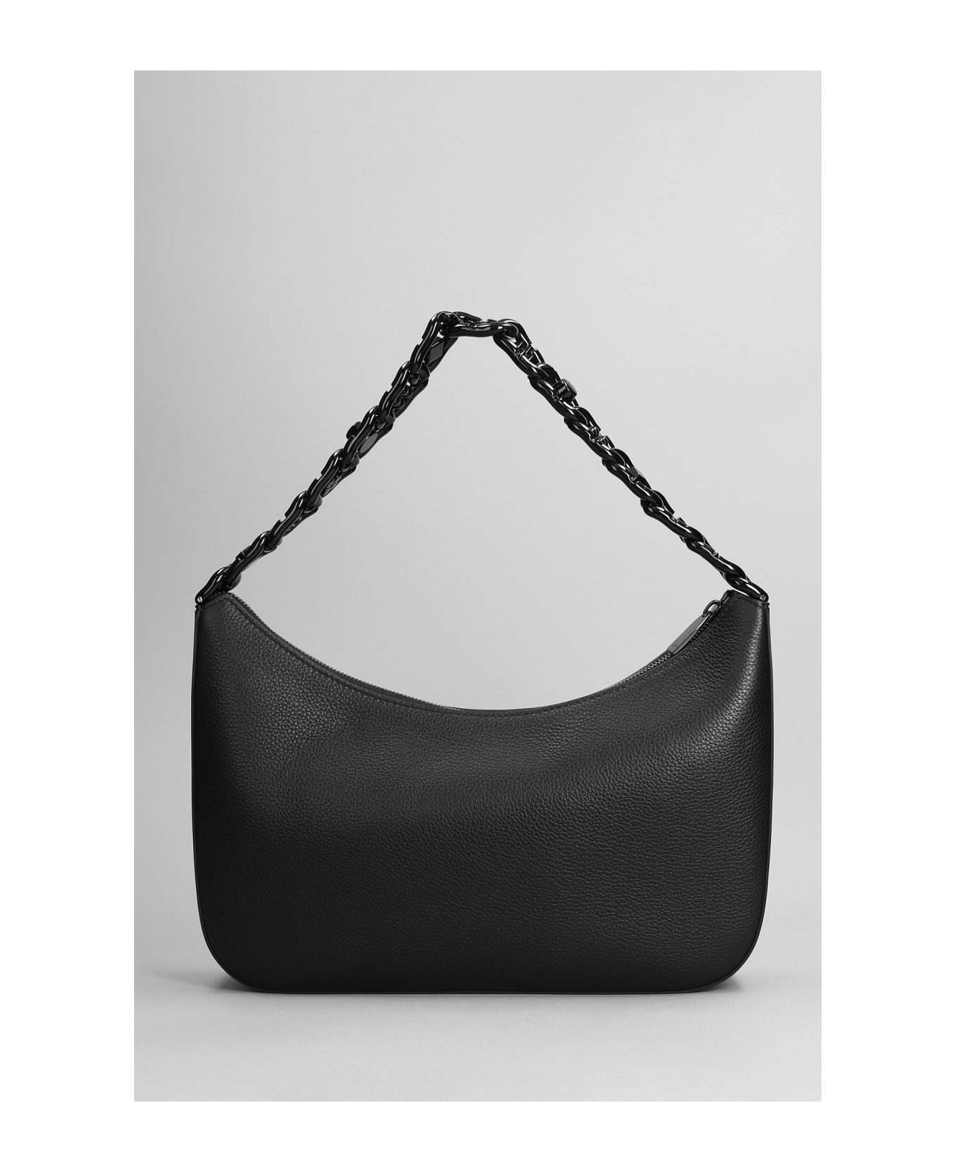 Christian Louboutin Loubila Chain Shoulder Bag In Black Leather - black