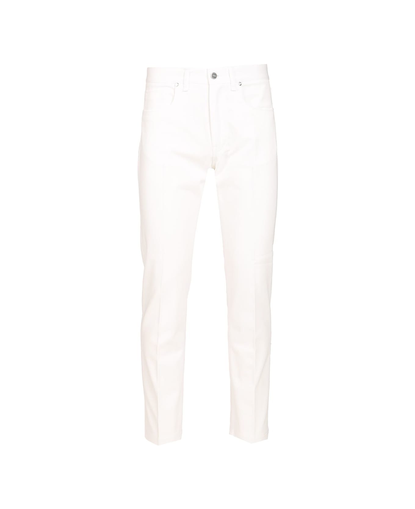 Fendi Selleria Jeans Trousers - White