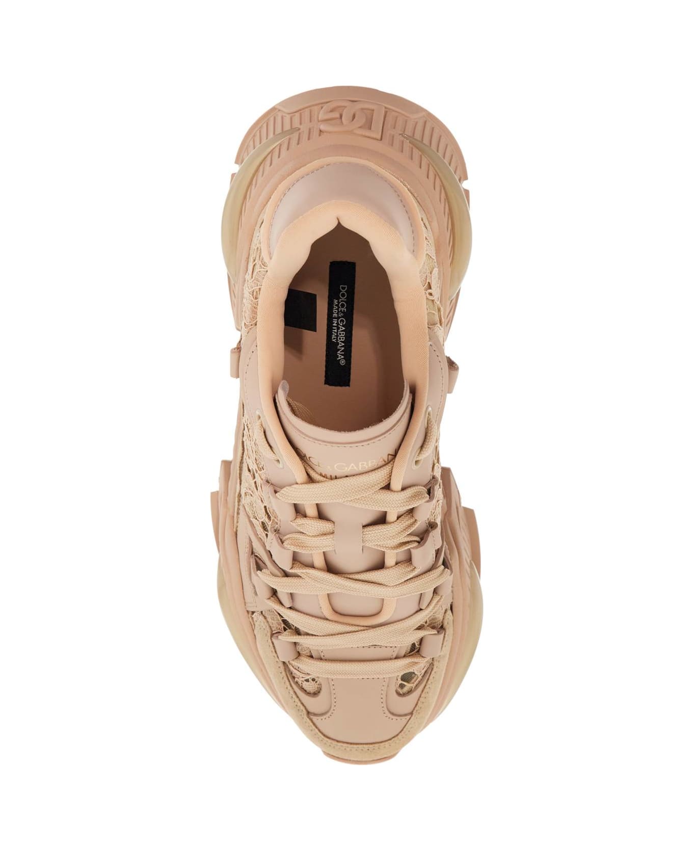 Dolce & Gabbana 'airmaster' Sneakers - CAPPUCCINO (Pink)