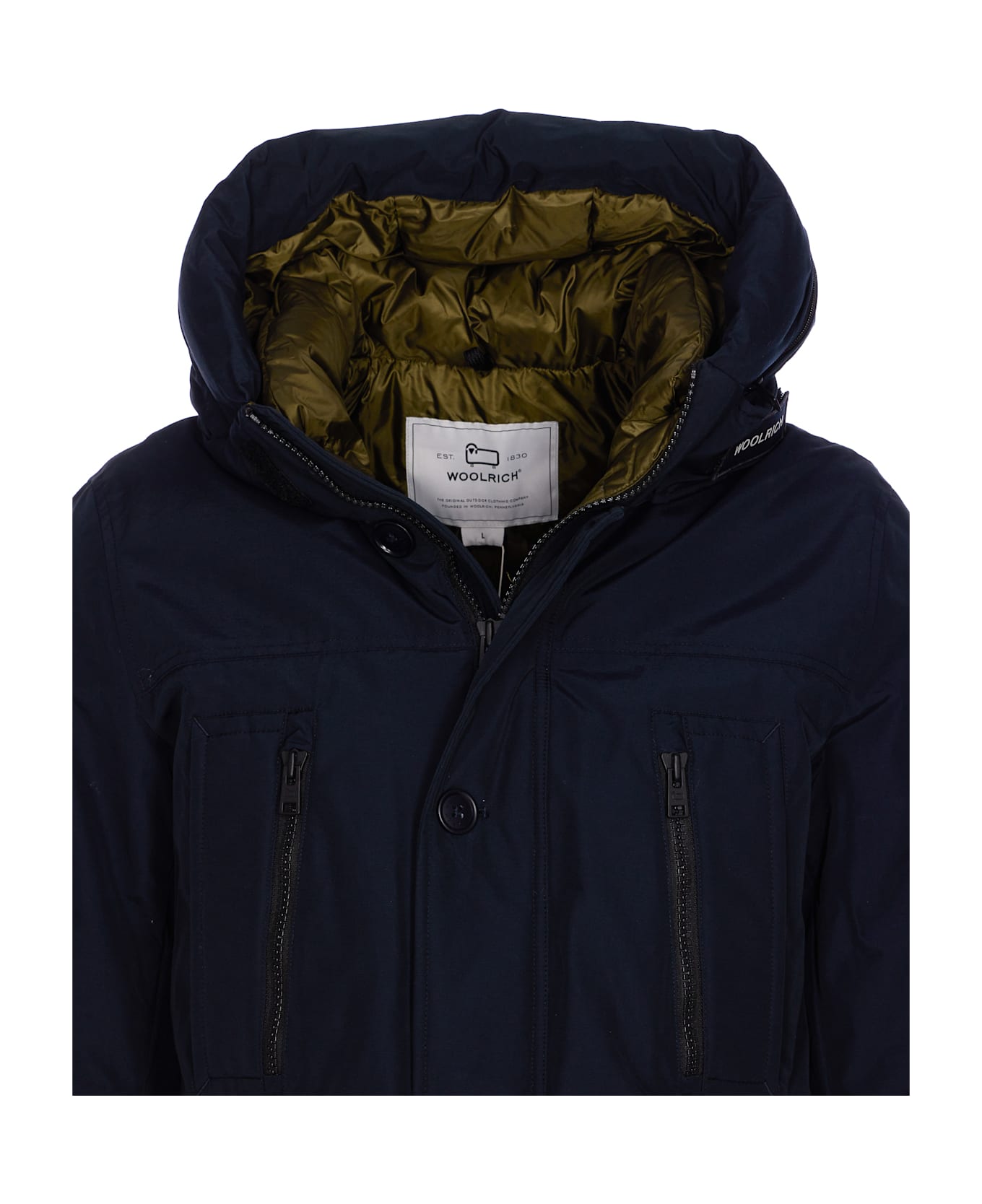 Woolrich Ramar Artic Parka - MELTON BLUE