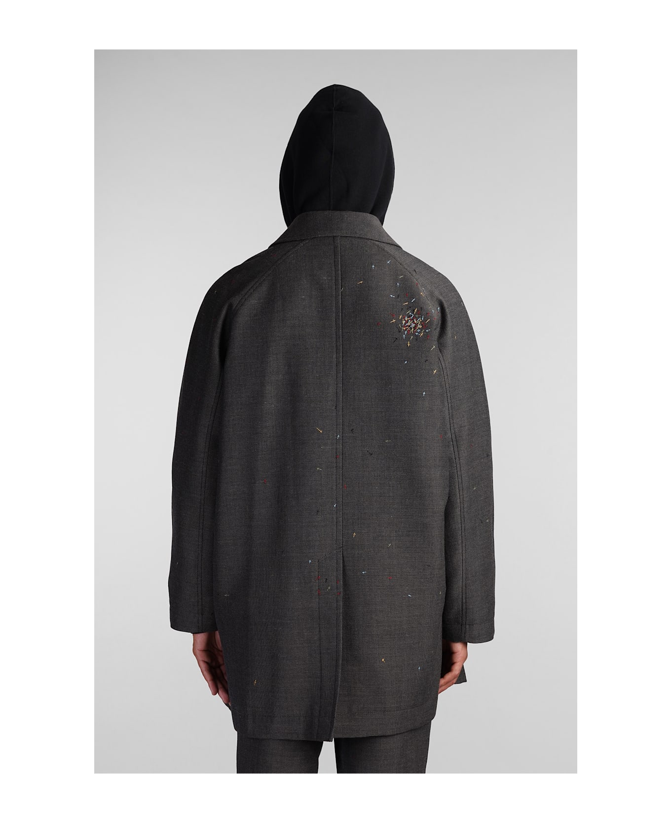 Undercover Jun Takahashi Coat In Brown Polyester - brown