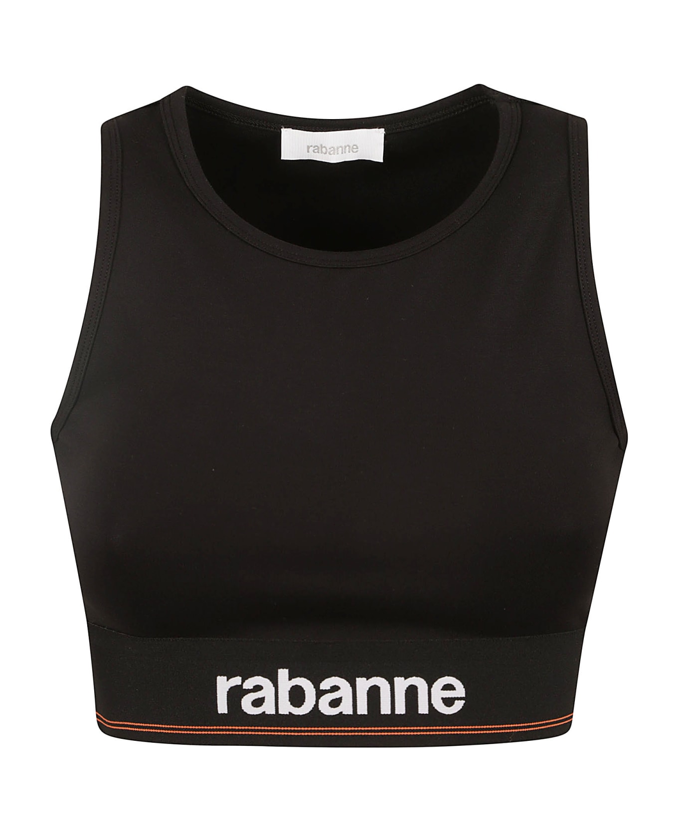 Paco Rabanne Sleeveless Cropped Top - Lack