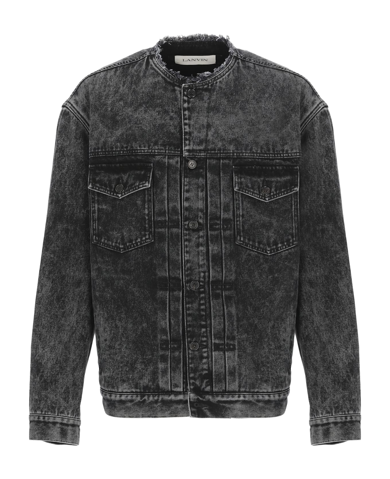 Lanvin Cotton Jeans Jacket - Black