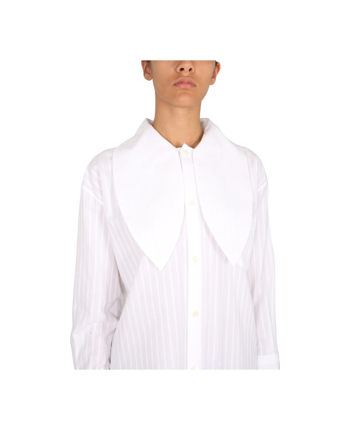 Marni Poplin Shirt - WHITE ブラウス