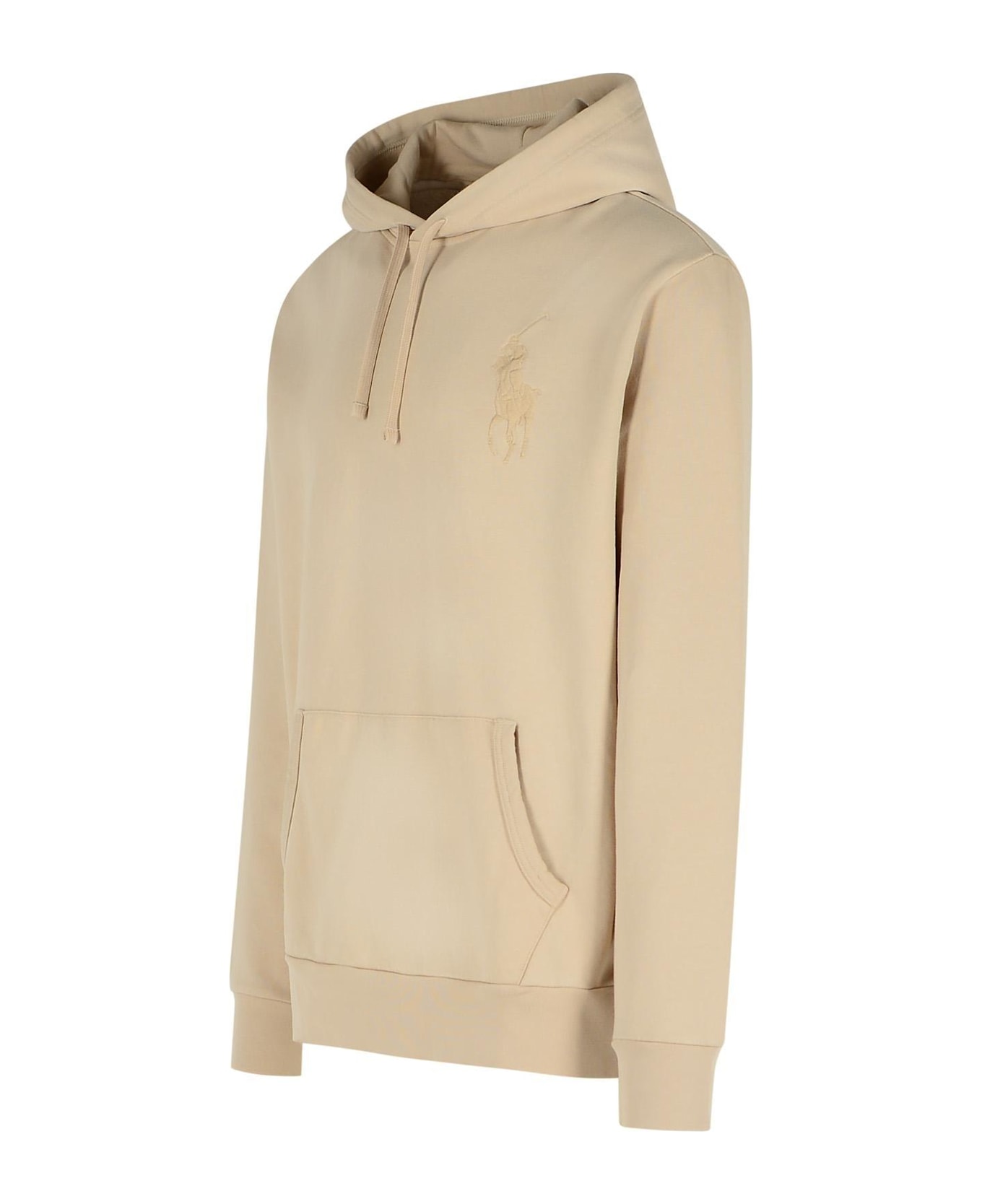 Polo Ralph Lauren Big Pony Loopback Fleece Hoodie Polo Ralph Lauren - Stoneware Grey
