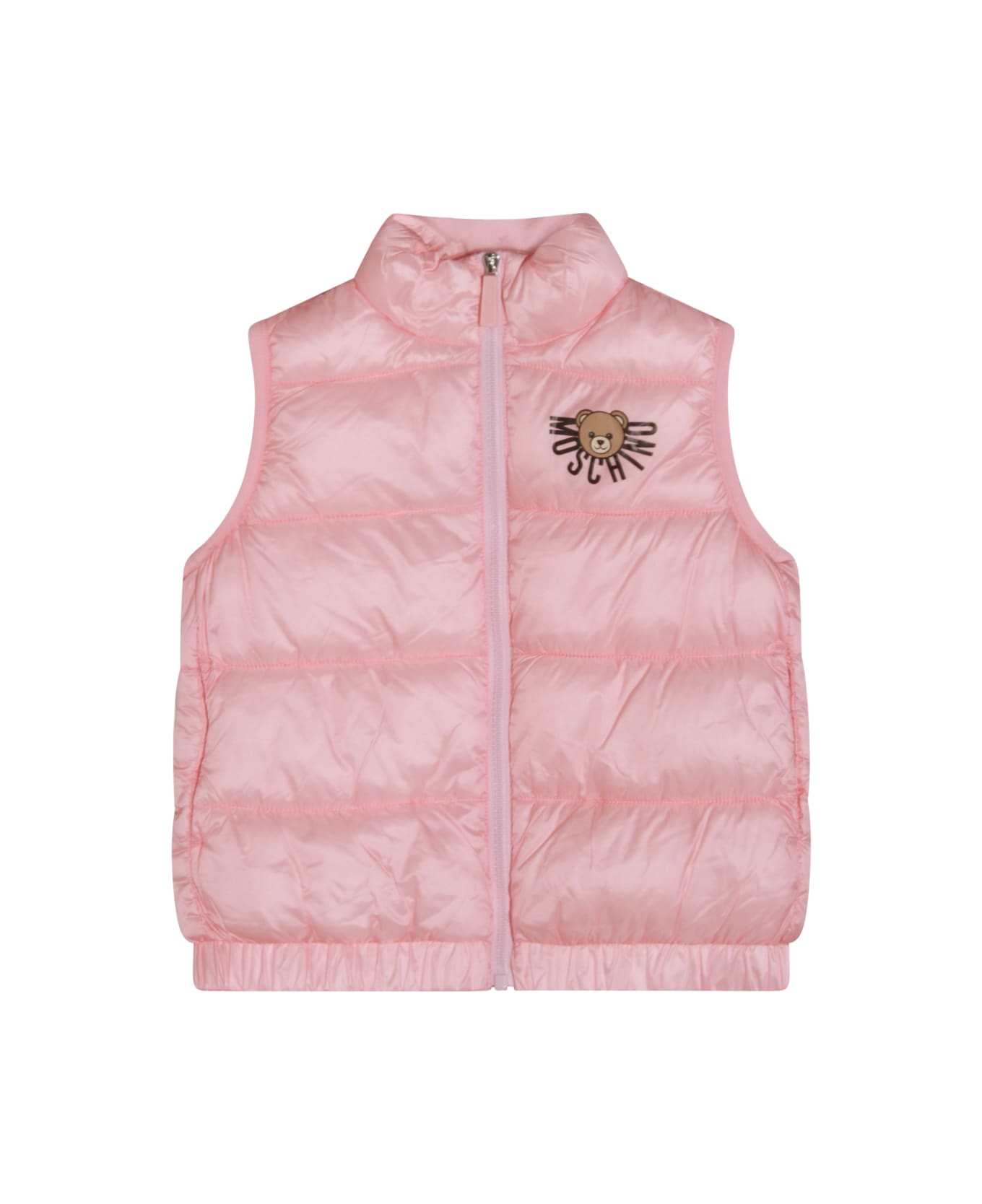 Moschino Pink Down Jacket - SUGAR ROSE