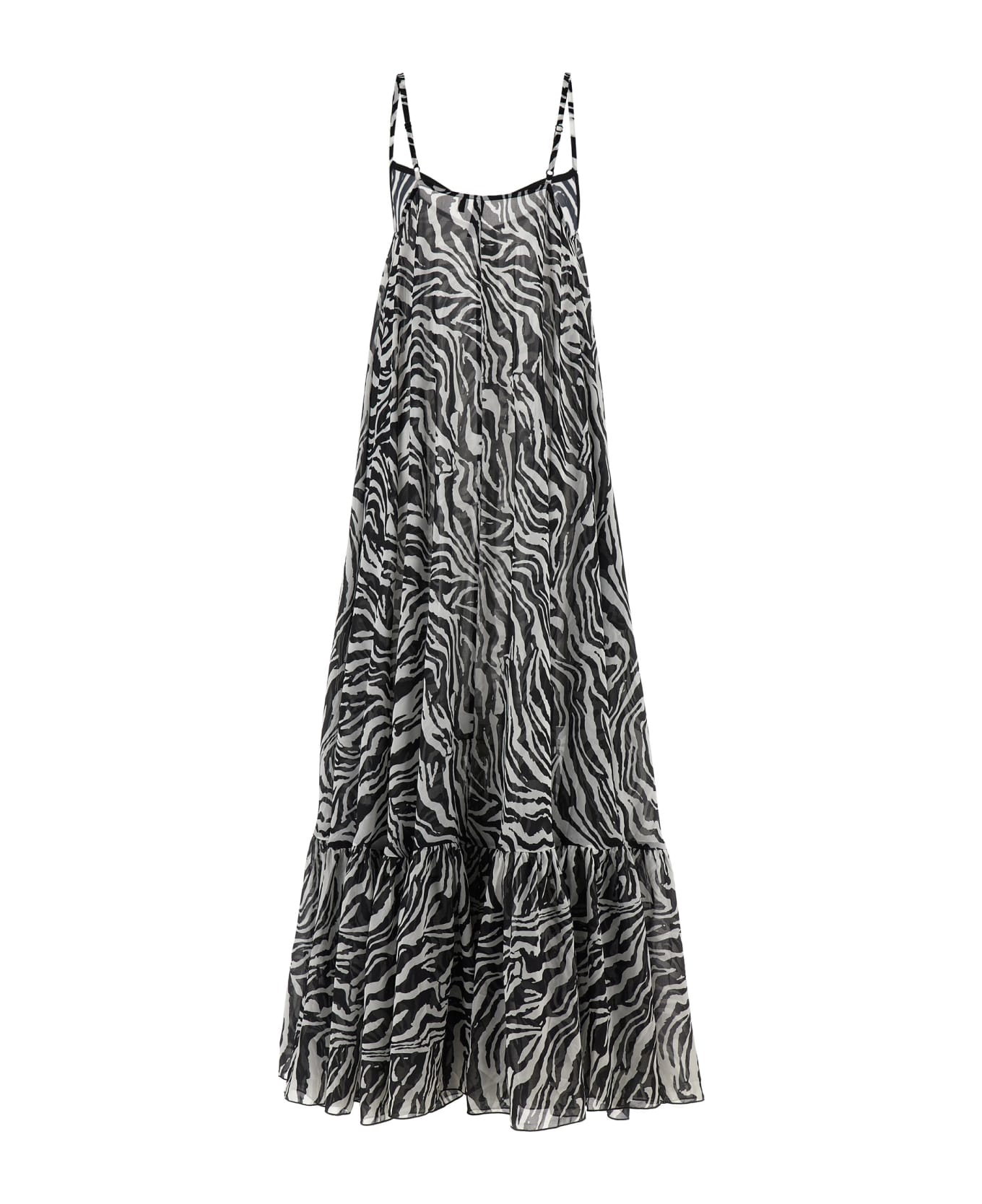 Rotate by Birger Christensen Rotate Birger Christensen X Reina Olga Dress - White/Black